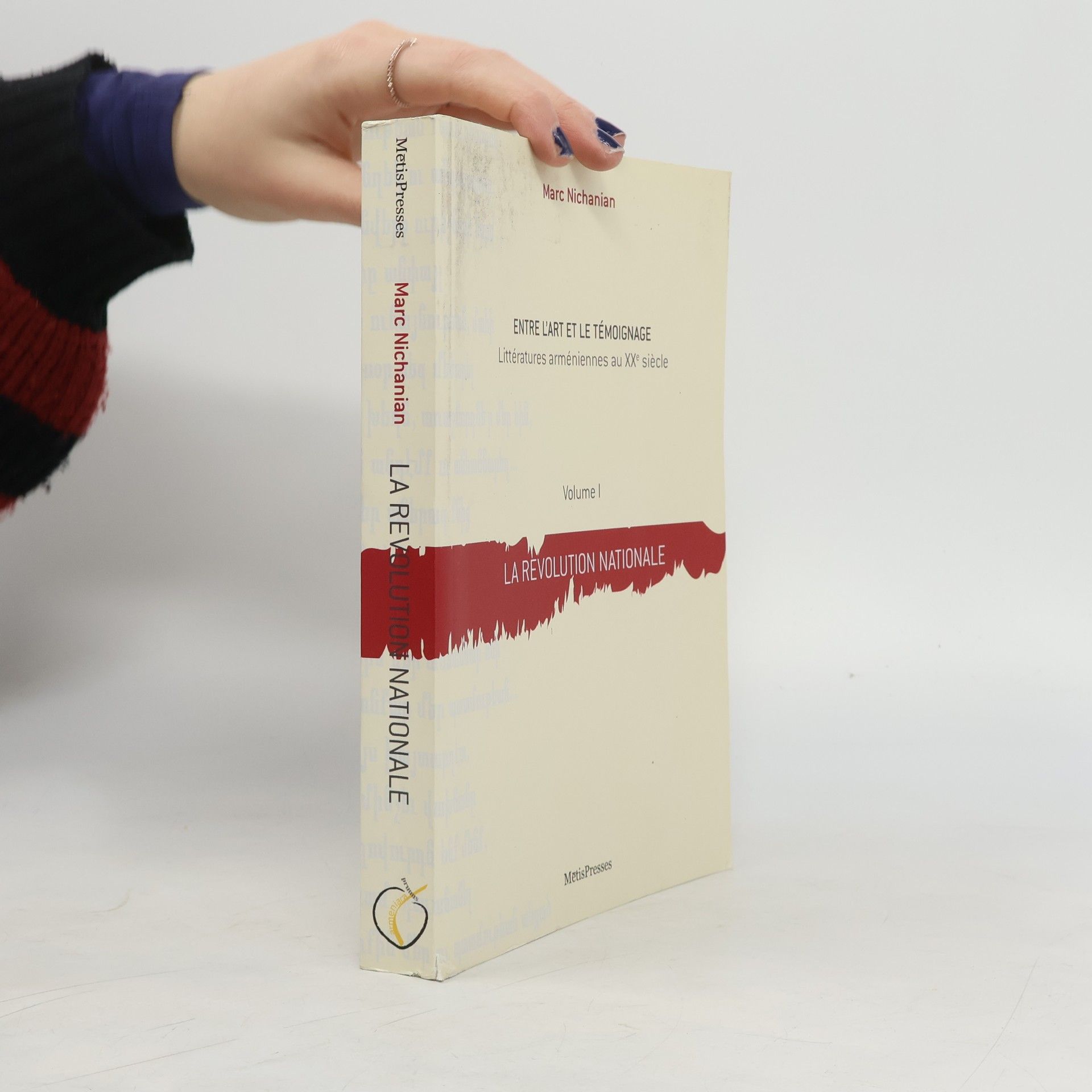 Marc Nichanian La Révolution nationale