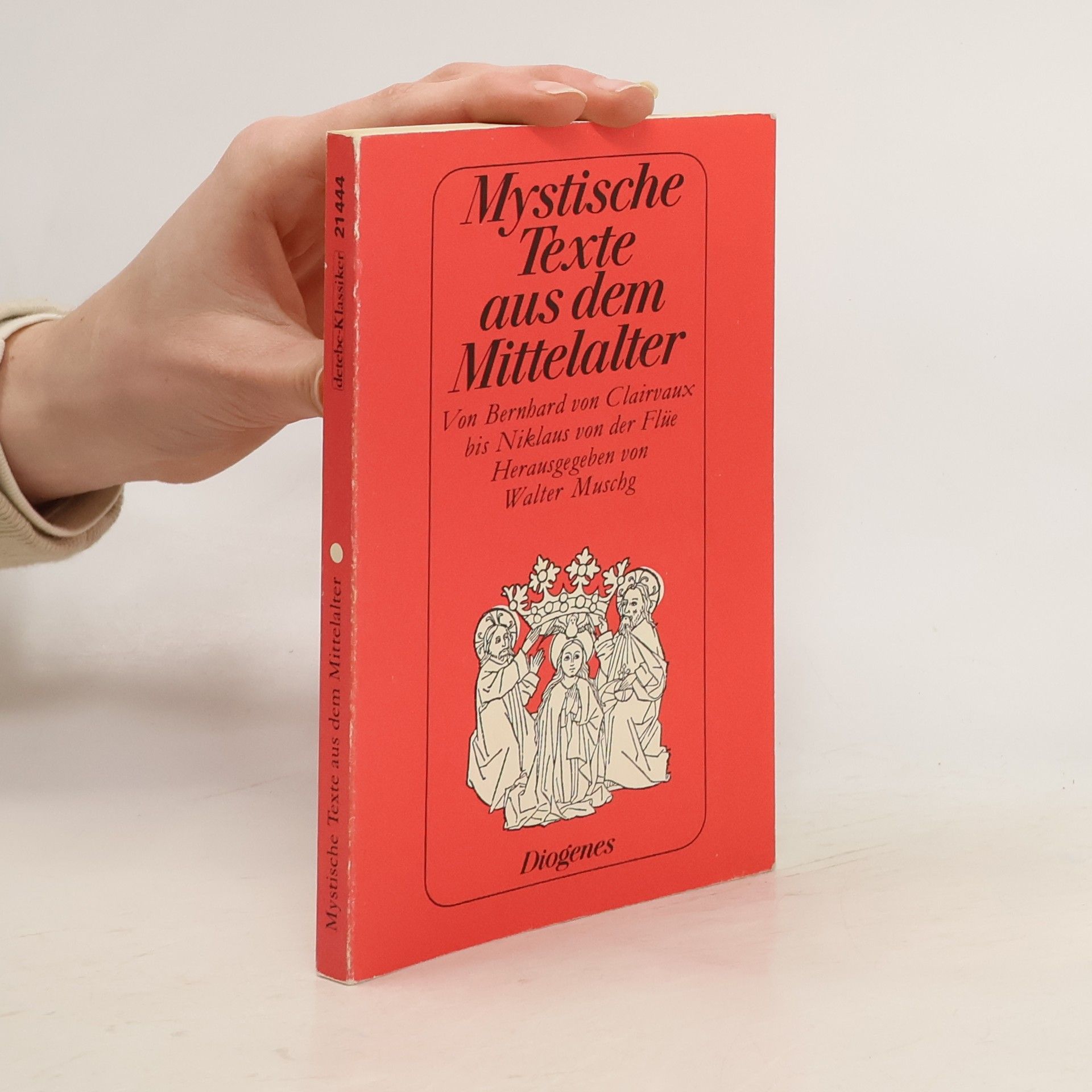 Walter Muschg Mystische Texte aus dem Mittelalter