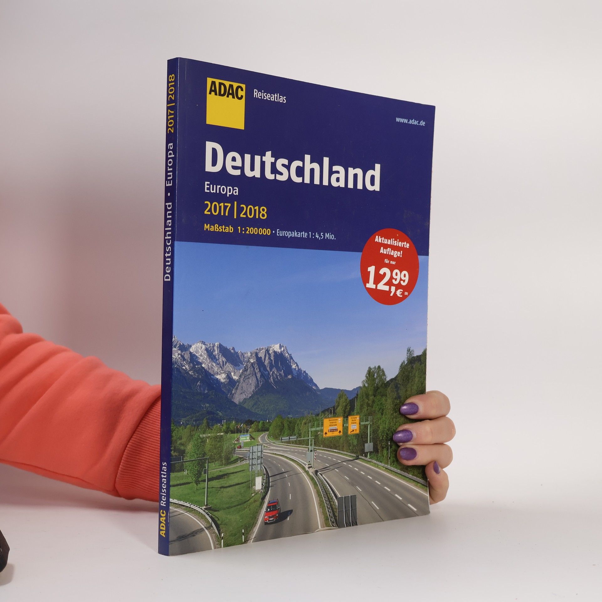 ADAC Reiseatlas Deutschland, Europa 2017/2018 1:200 000 - Aktualisierte Auflage!