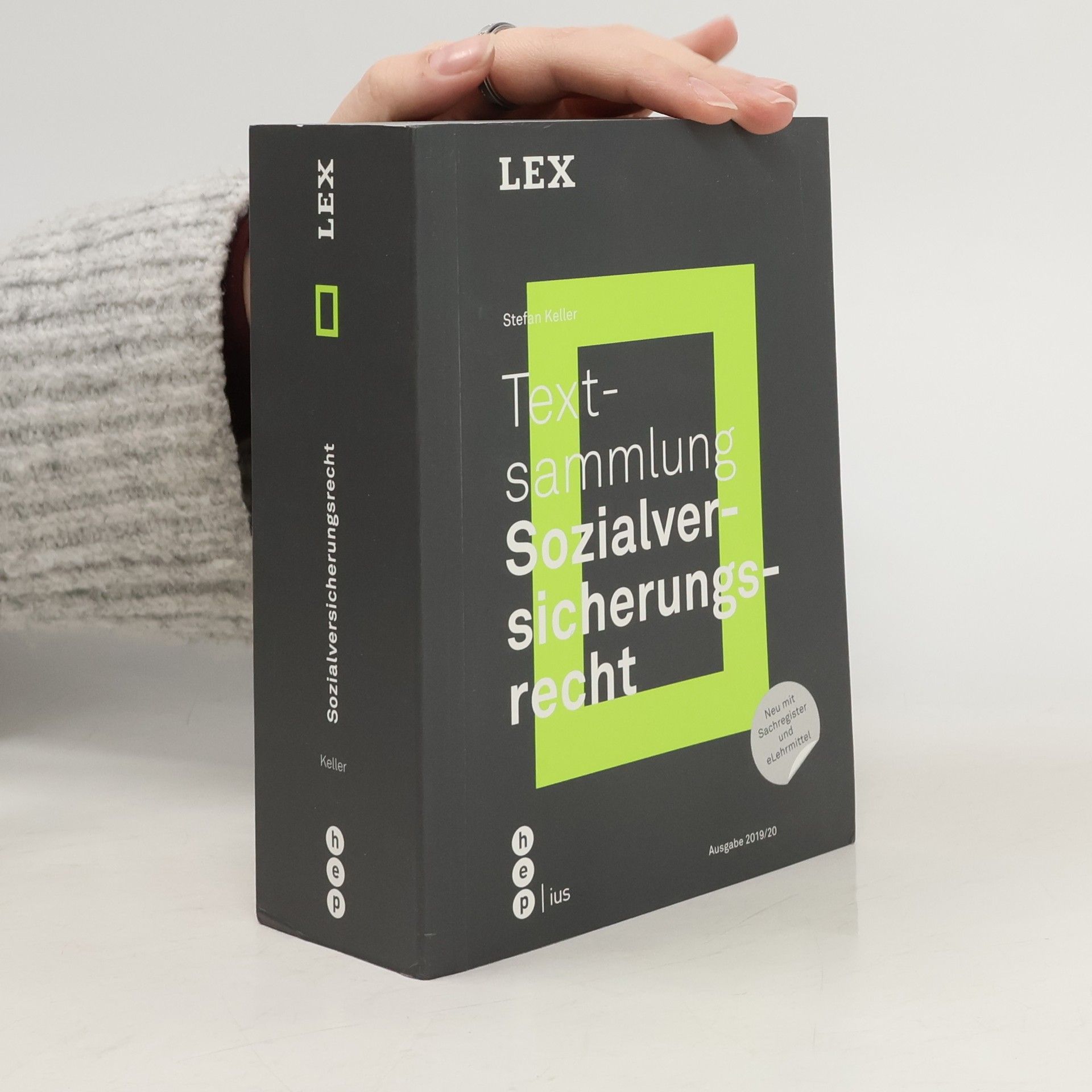 Stefan Keller LEX: Textsammlung Sozialversicherungsrecht Neu mit Sachregister und eLehrmittel