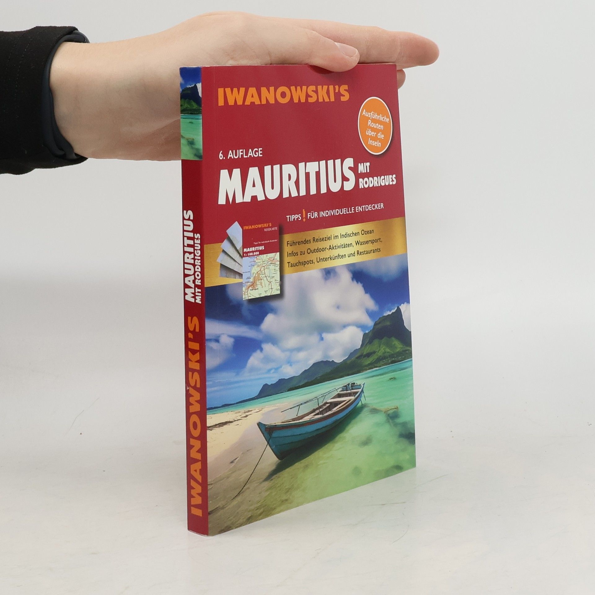 Stefan Blank Mauritius mit Rodrigues - Reiseführer von Iwanowski - 6. Auflage