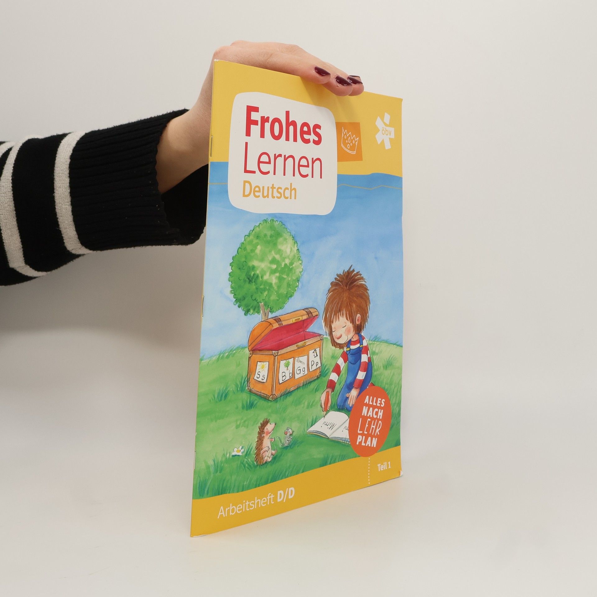 Frohes Lernen Deutsch, Arbeitsheft Druckschrift mit integriertem Druckschriftlehrgang