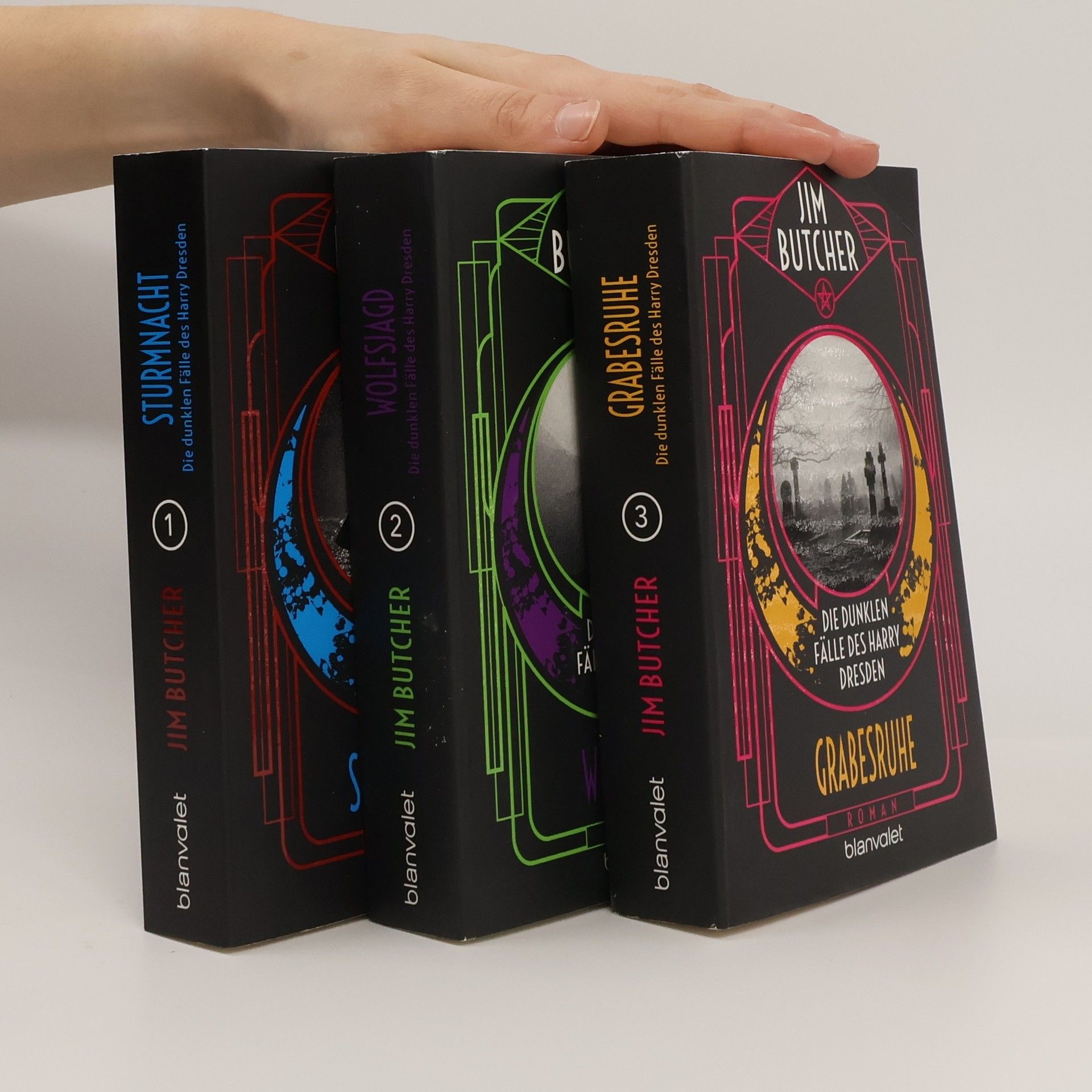Jim Butcher Die dunklen Fälle des Harry Dresden 1-3