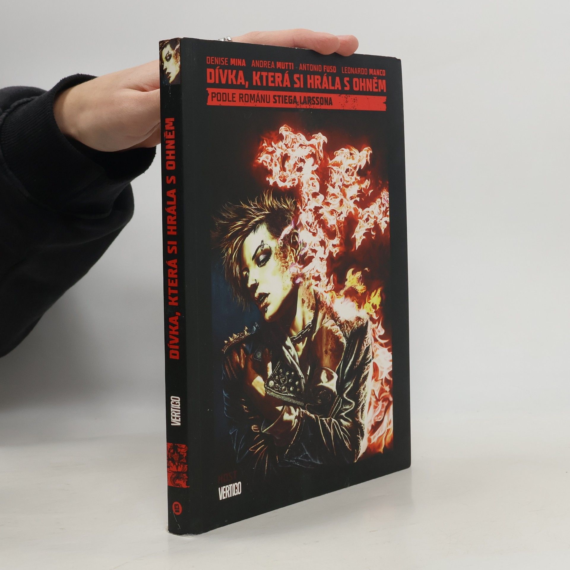 Dívka, která si hrála s ohněm