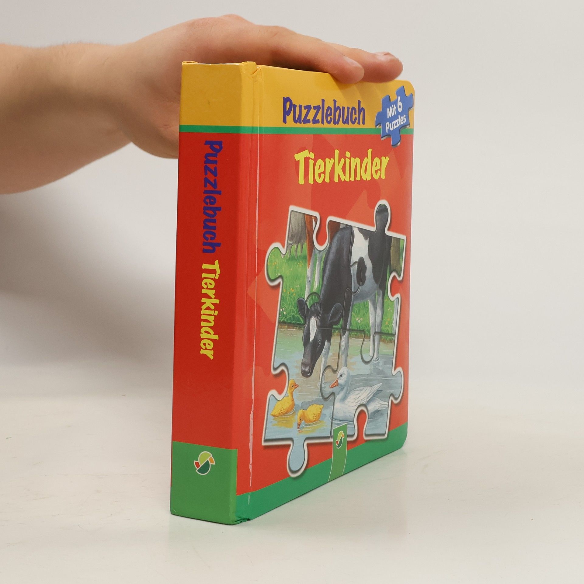 Various authors Knížka s puzzle. Mláďatká