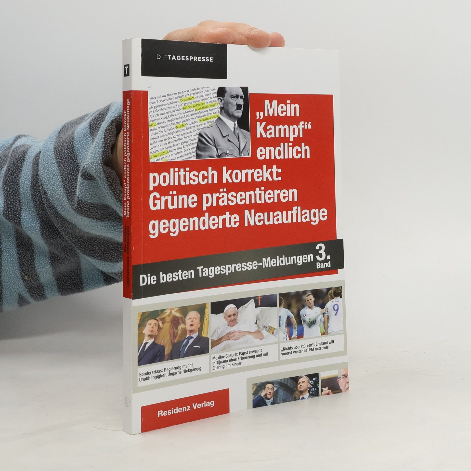 Autorenkollektiv "Mein Kampf" endlich politisch korrekt: Grüne präsentieren gegenderte Neuauflage