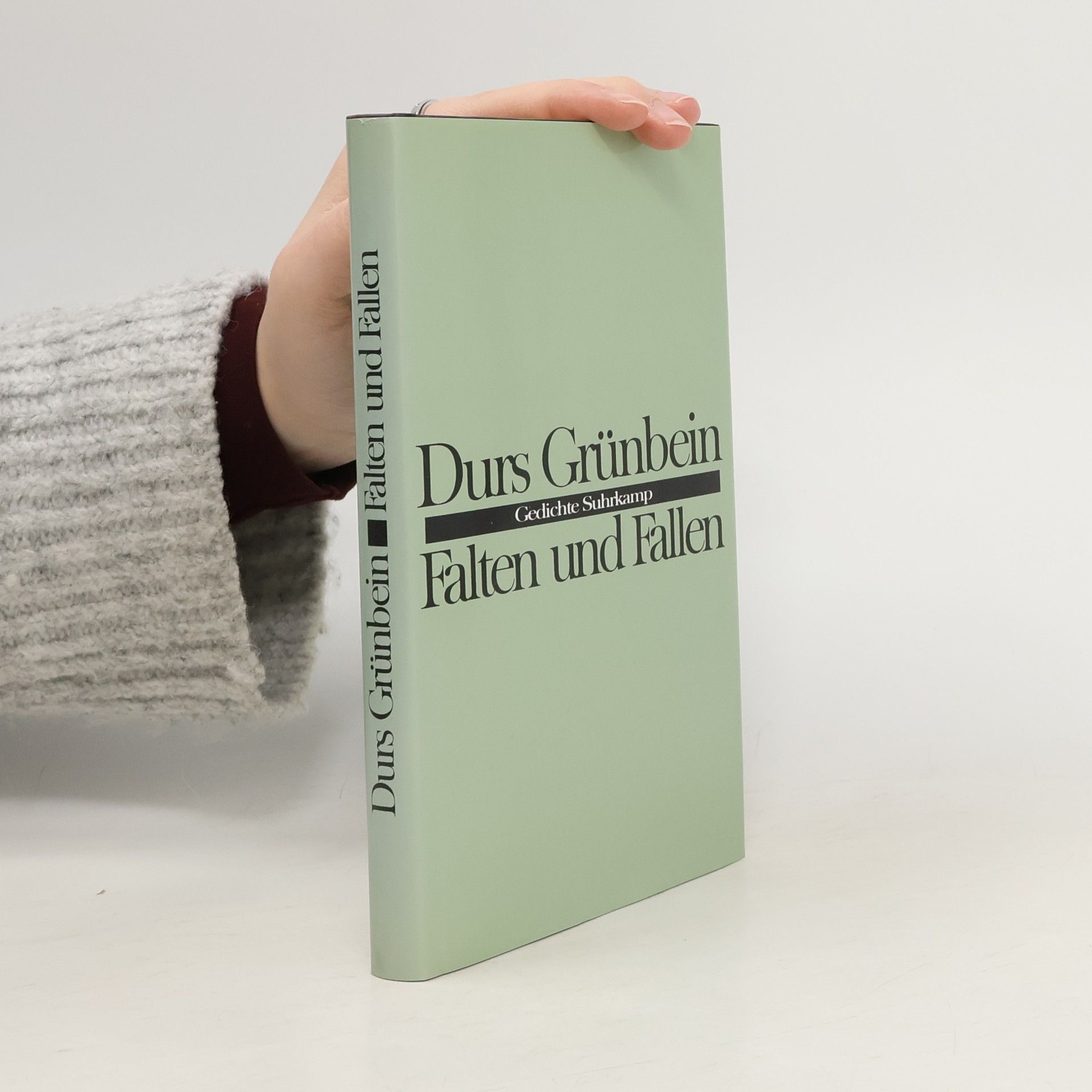 Durs Grünbein Falten und Fallen
