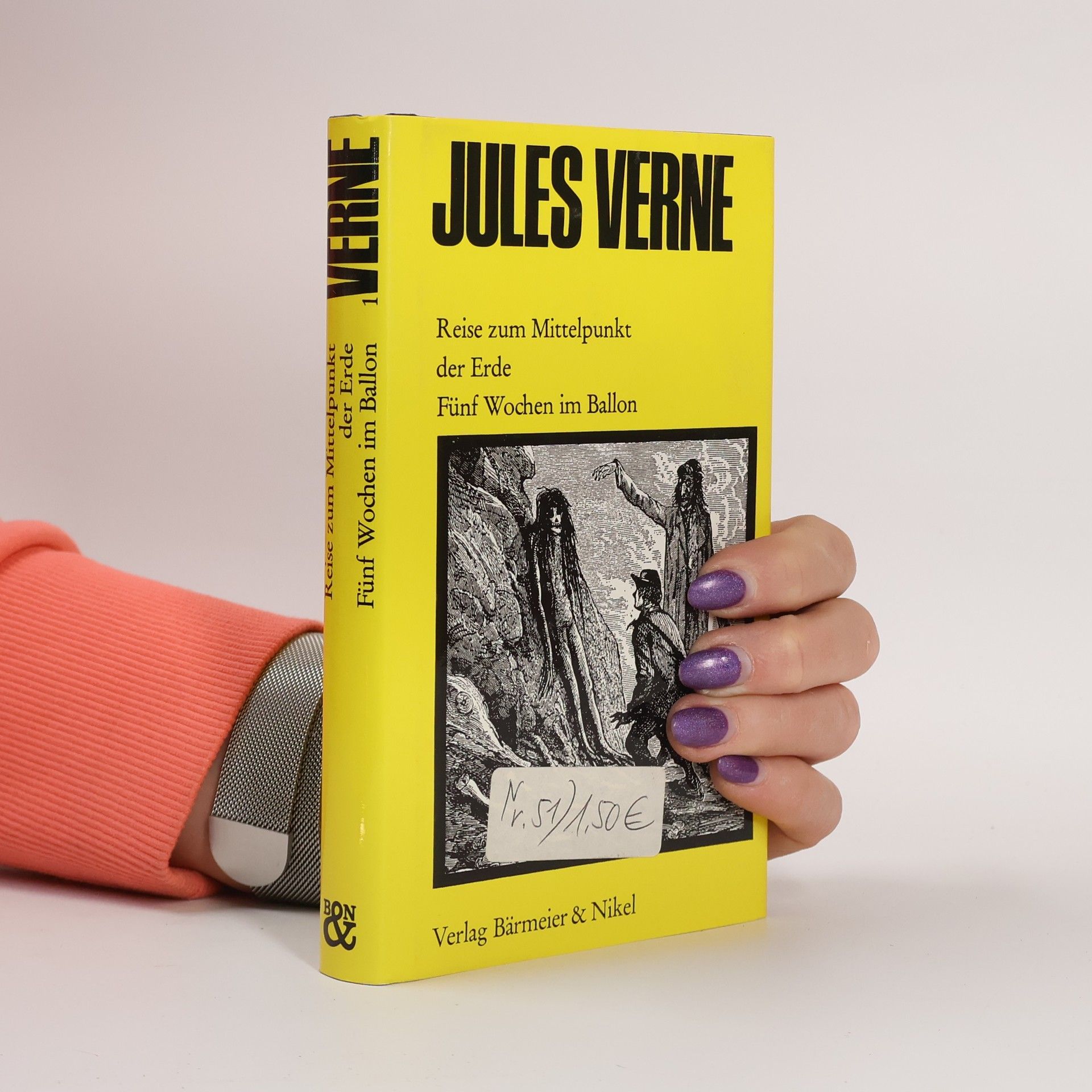 Jules Verne Reise zum Mittelpunkt der Erde. Fünf Wochen im Ballon