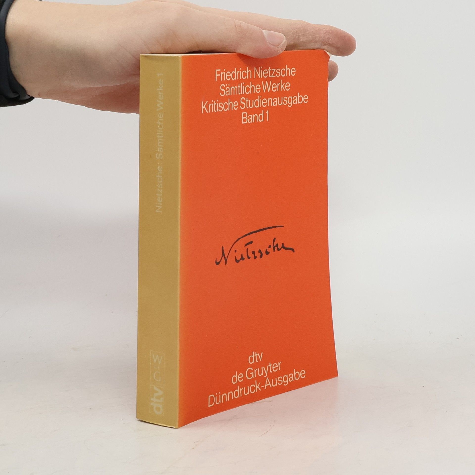 Friedrich Nietzsche Sämtliche Werke. Band 1