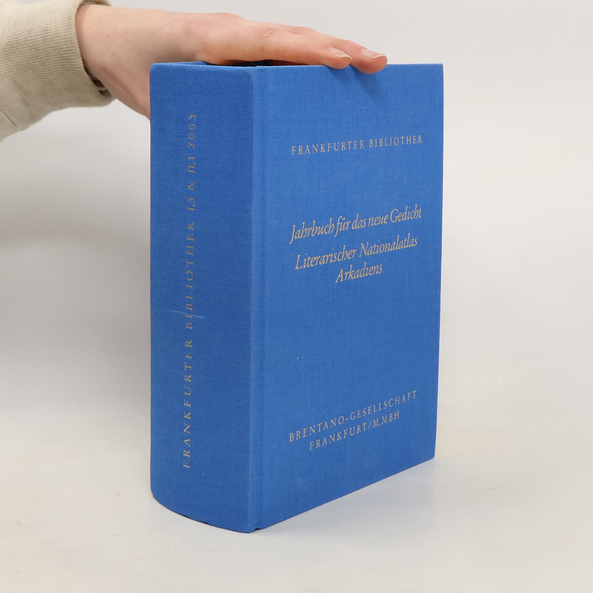 Jahrbuch für das neue Gedicht