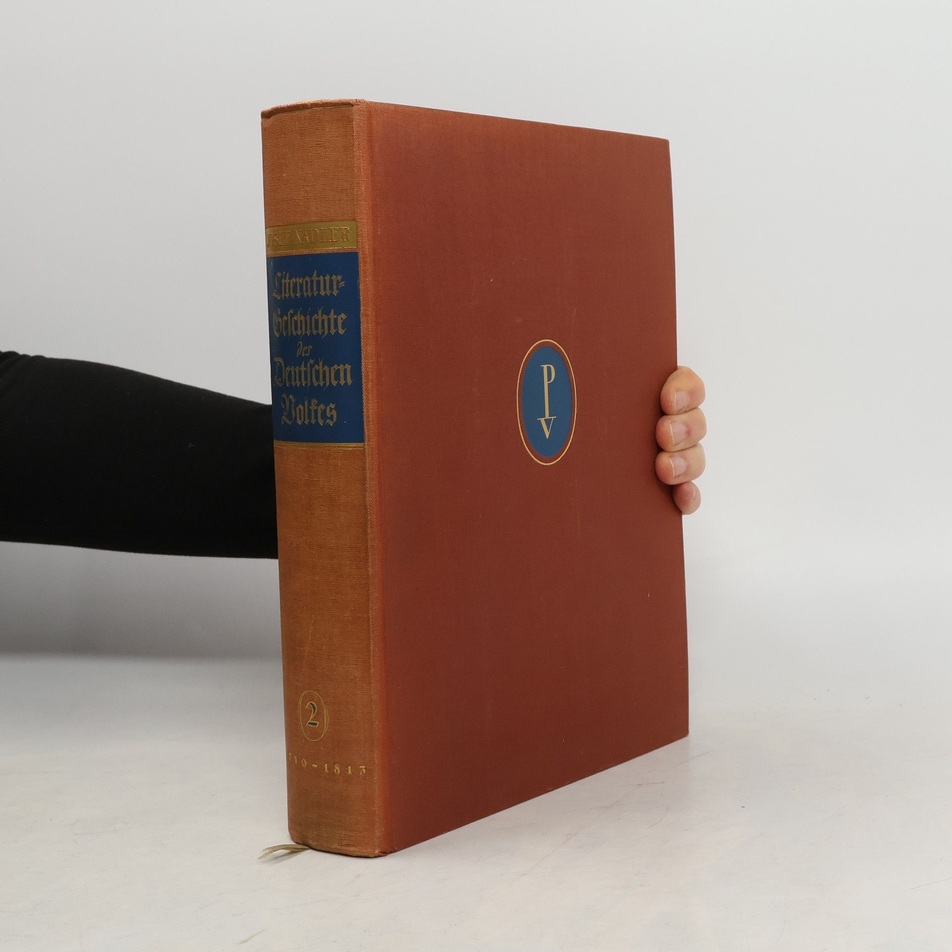 Josef Nadler Literaturgeschichte der Deutschen Volkes 2