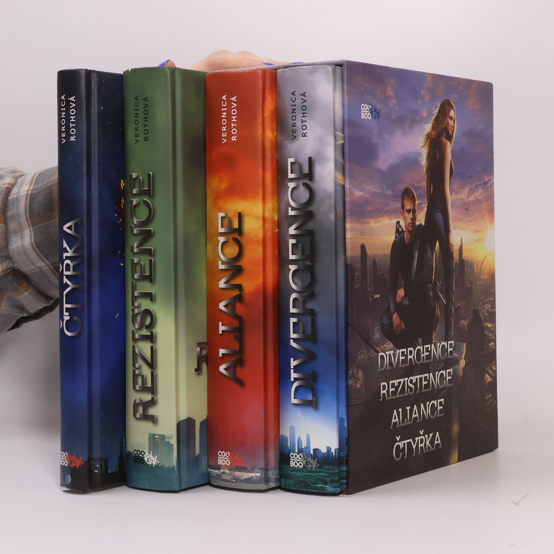 Veronica Roth Divergentní trilogie + Čtyřka (Box)