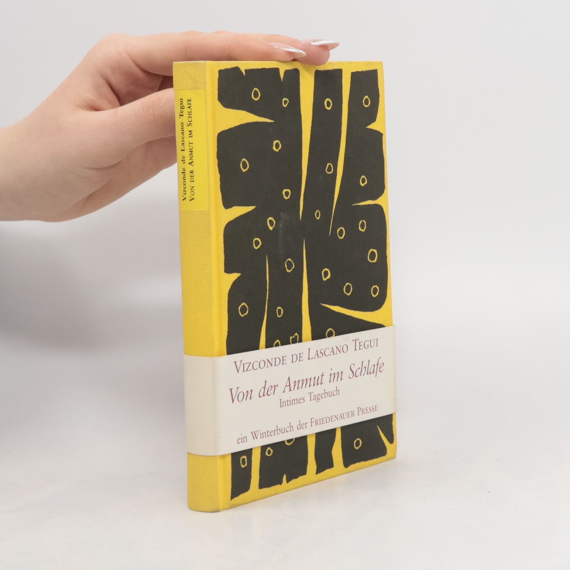 Lascano Tegui Von der Anmut im Schlafe