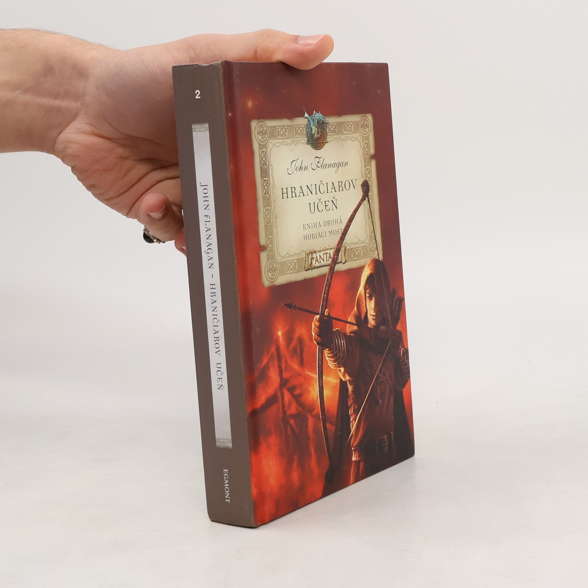 John Flanagan Hraničiarov učeň. Horiaci most