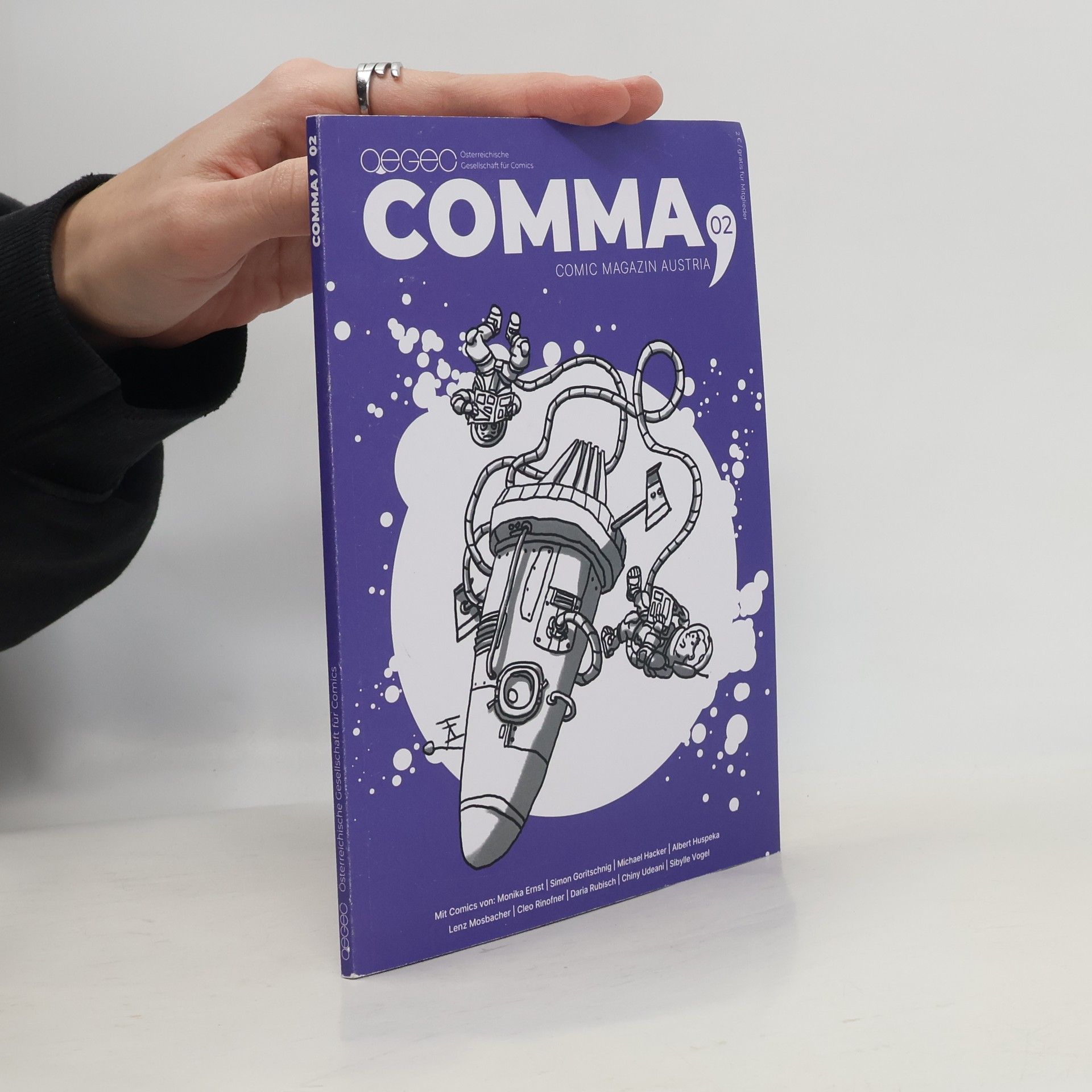 Kolektív autorov Comic Magazin Austria 02