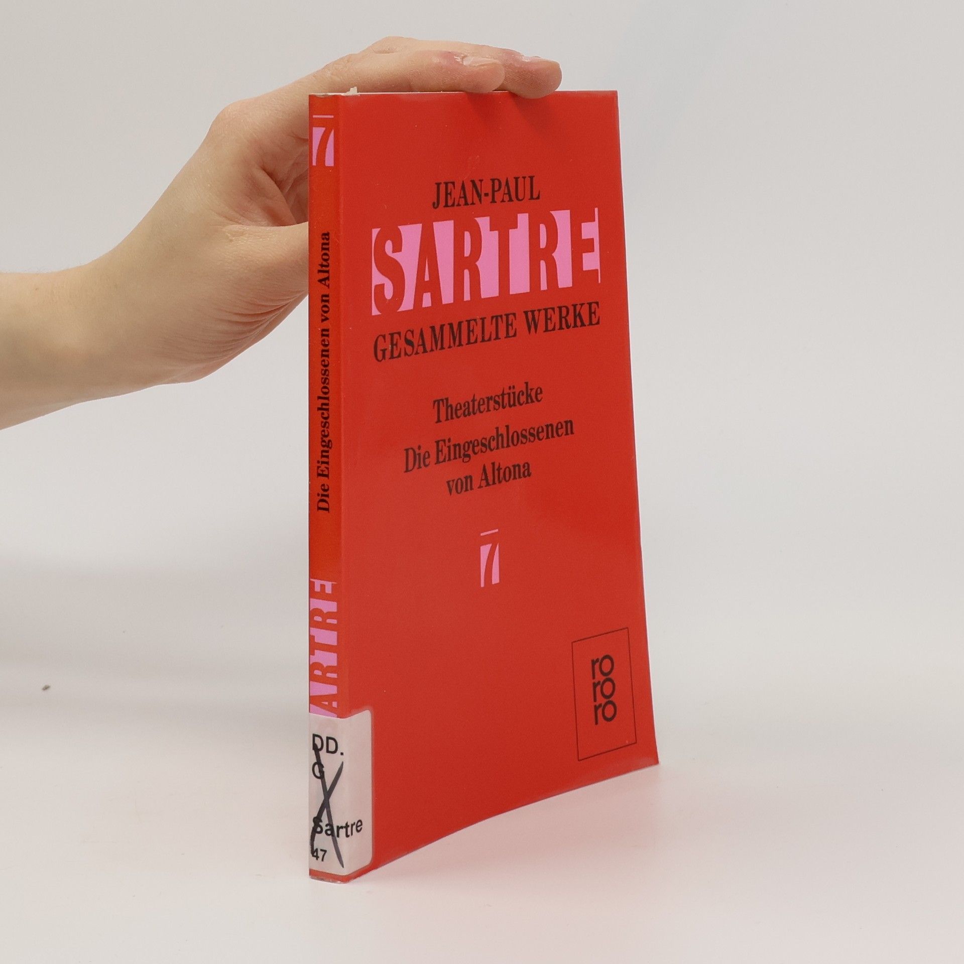 Jean-Paul Sartre Gesammelte Werke, Theaterstücke, 9 Bde. m. Beih.