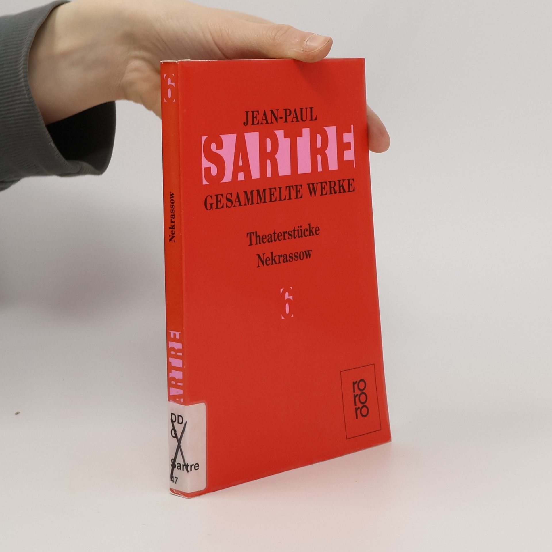 Jean-Paul Sartre Gesammelte Werke, Theaterstücke, 9 Bde. m. Beih.