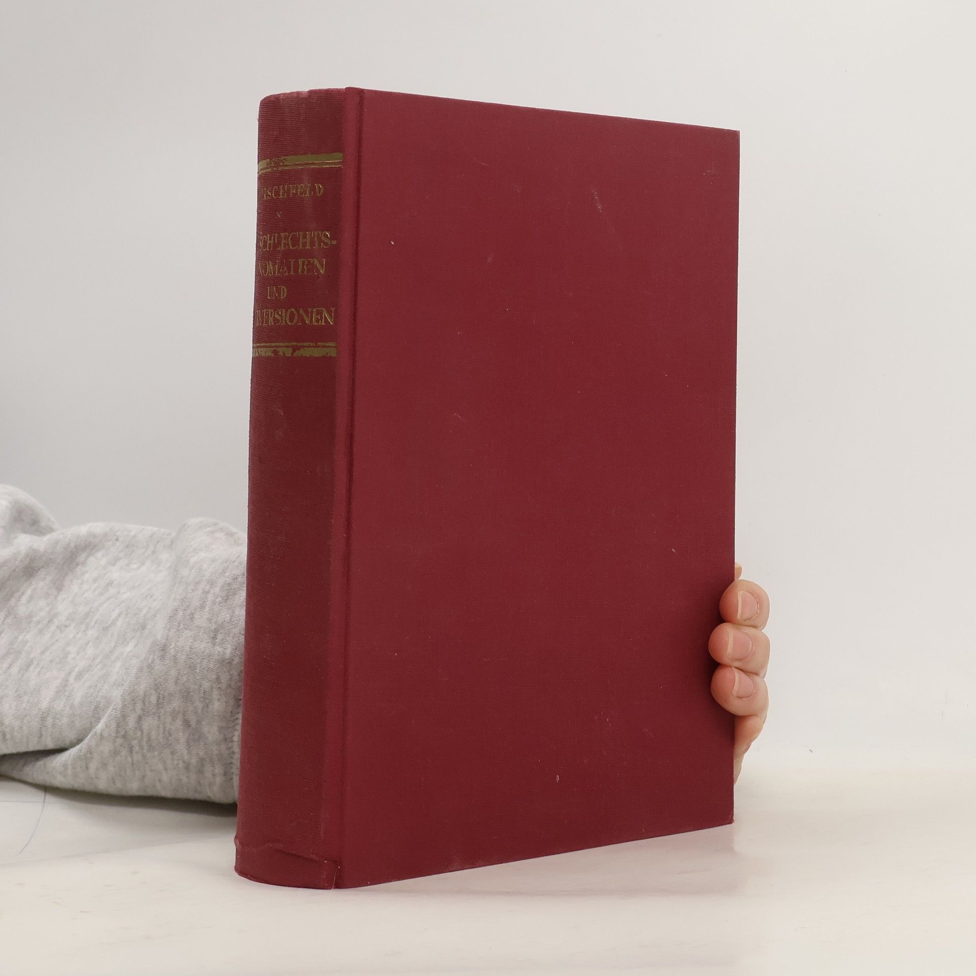 Magnus Hirschfeld Geschlechtsanomalien und Perversionen