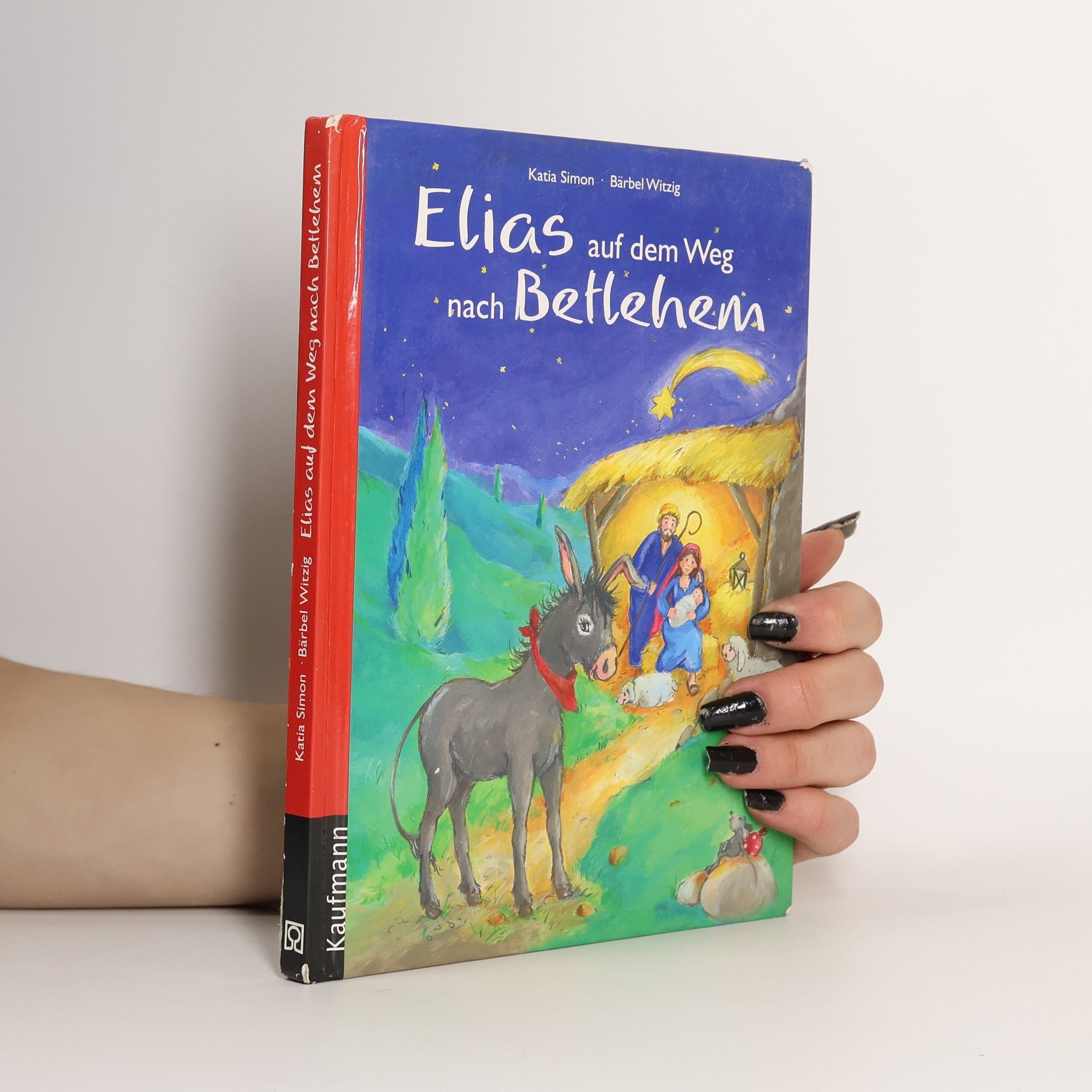 Katia Simon Elias auf dem Weg nach Betlehem