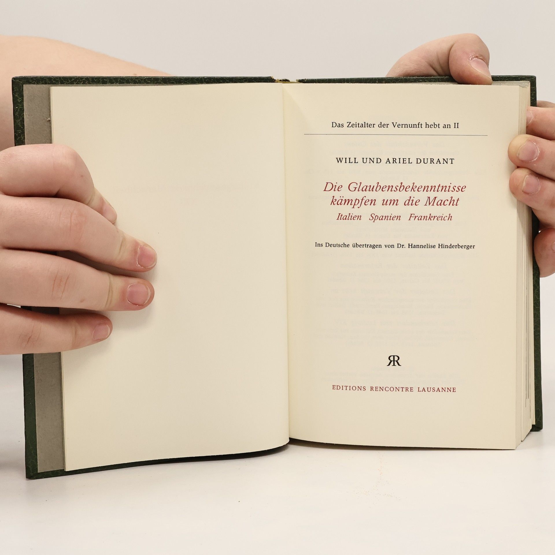 Will Durant Kultur Geschichte der Menschheit