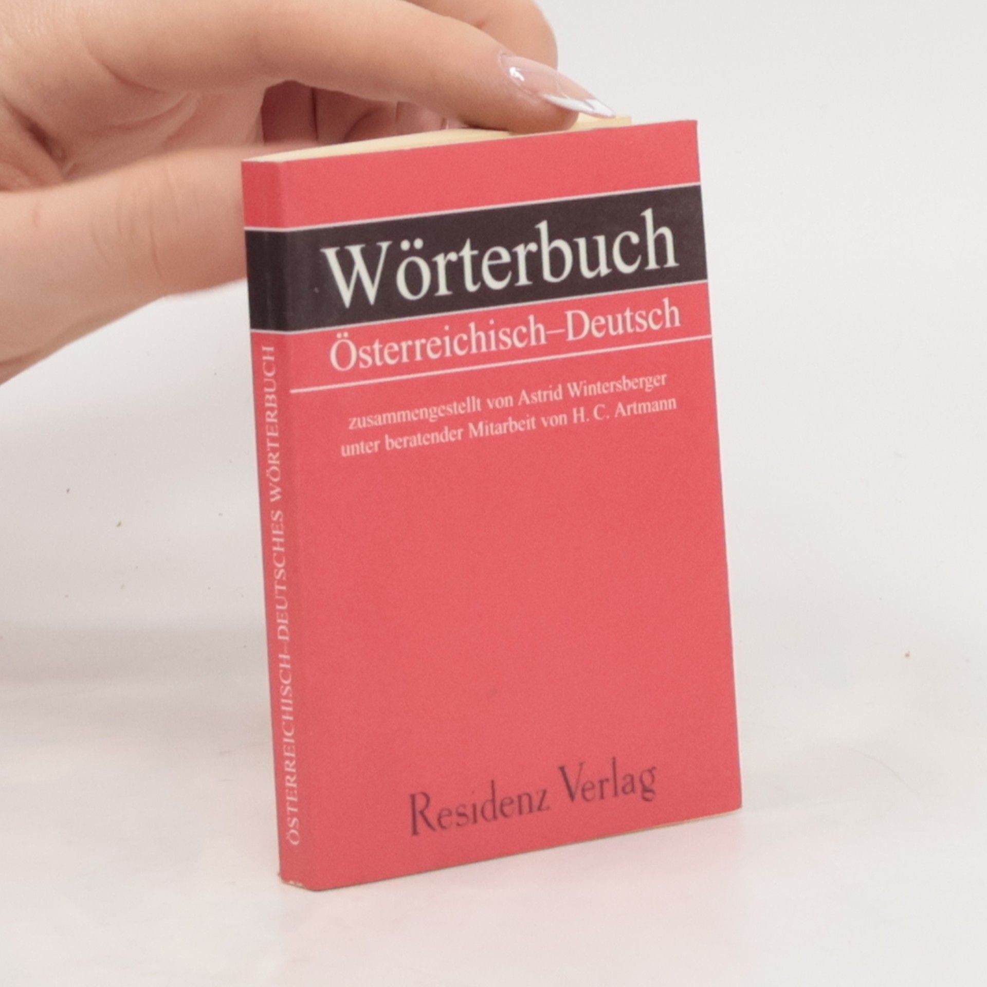 Astrid Wintersberger Österreichisch-Deutsches Wörterbuch