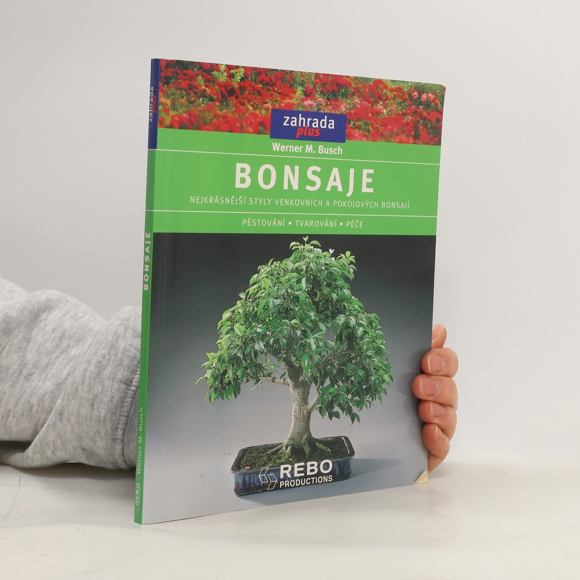 Werner M. Busch Bonsaje: Nejkrásnější styly venkovních a pokojových bonsají : pěstování, tvarování, péče