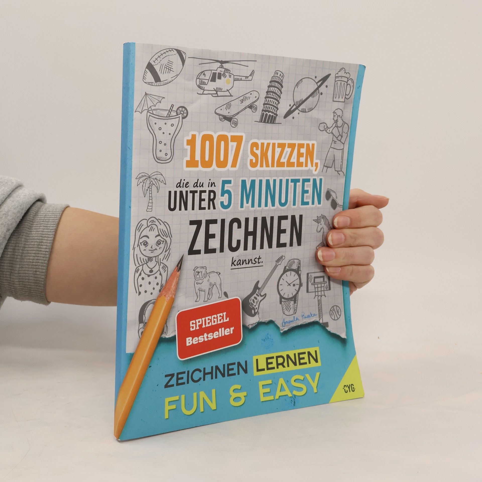Piniecka Amanda 1007 Skizzen, die du in unter 5 Minuten zeichnen kannst