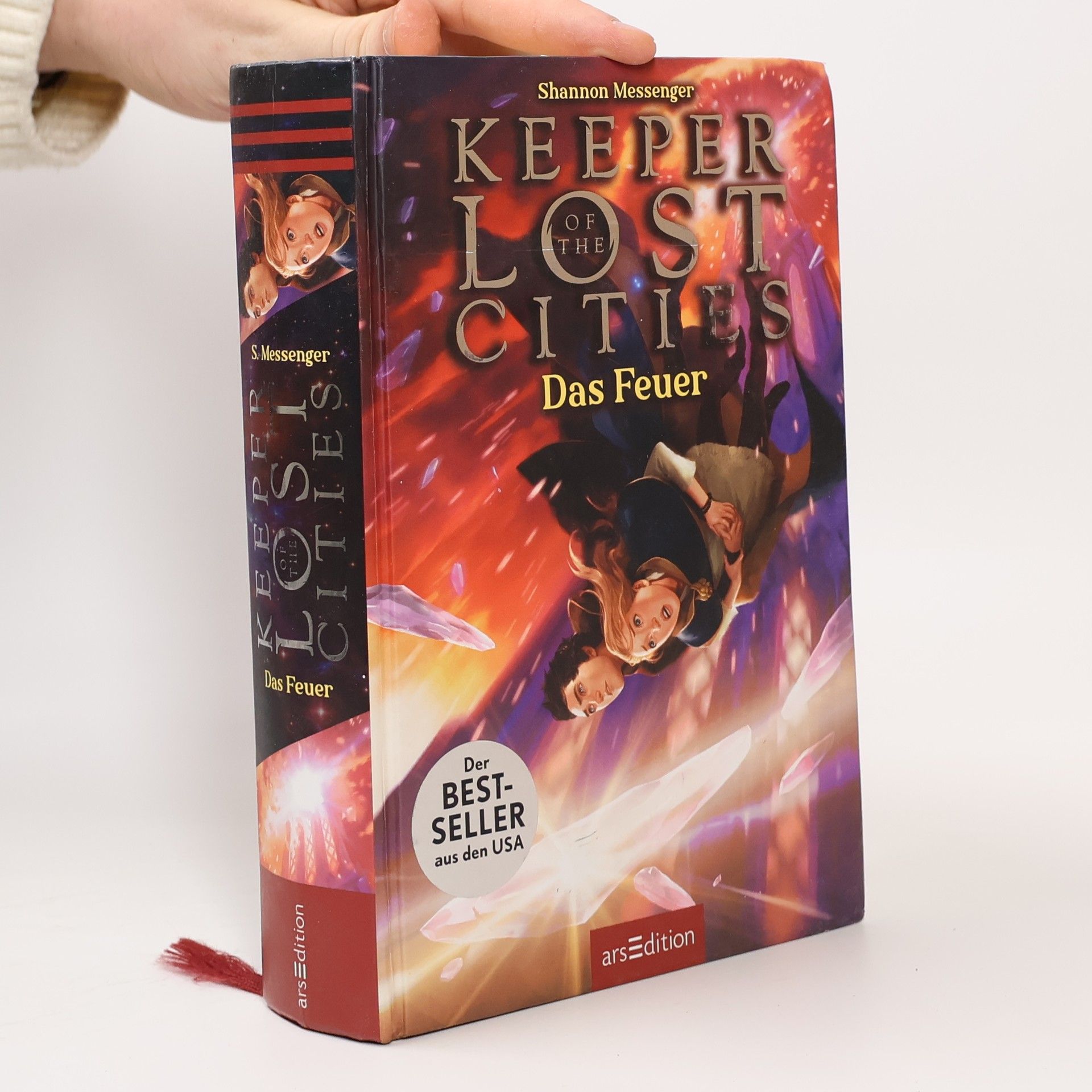 Shannon Messenger Keeper of the Lost Cities. Das Feuer