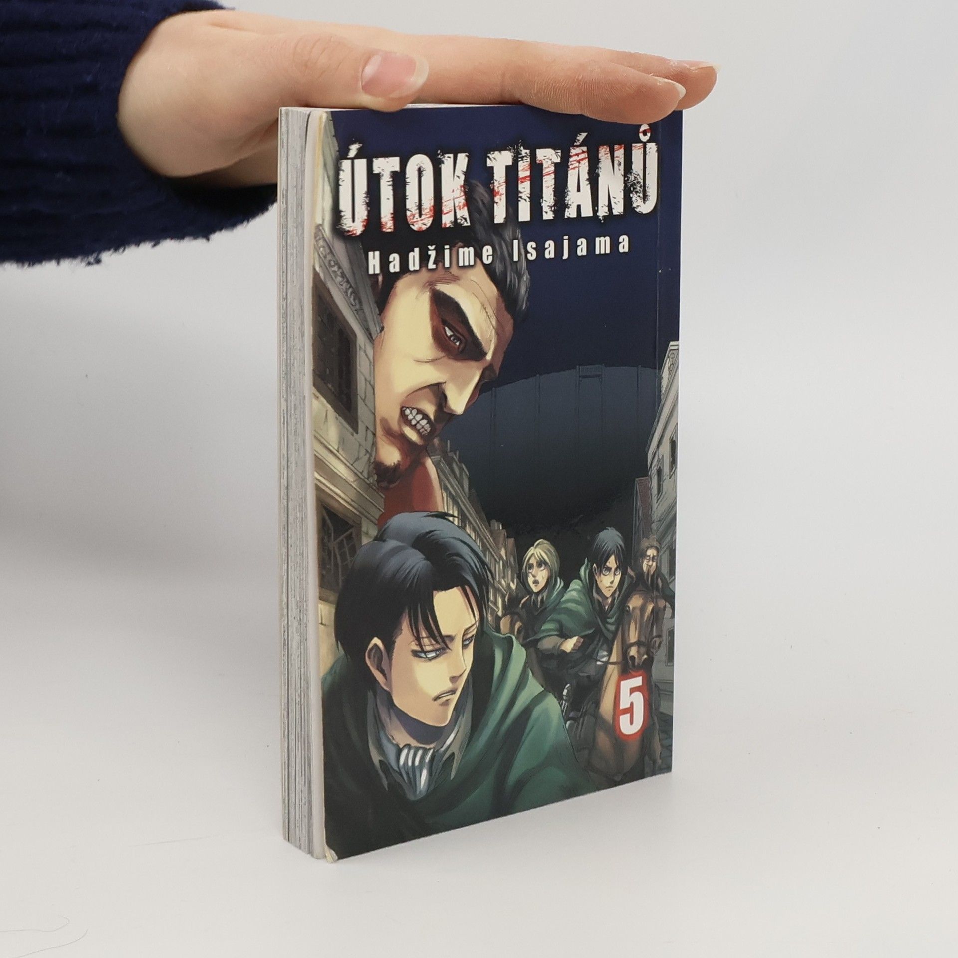 Hajime Isayama Útok titánů. 5