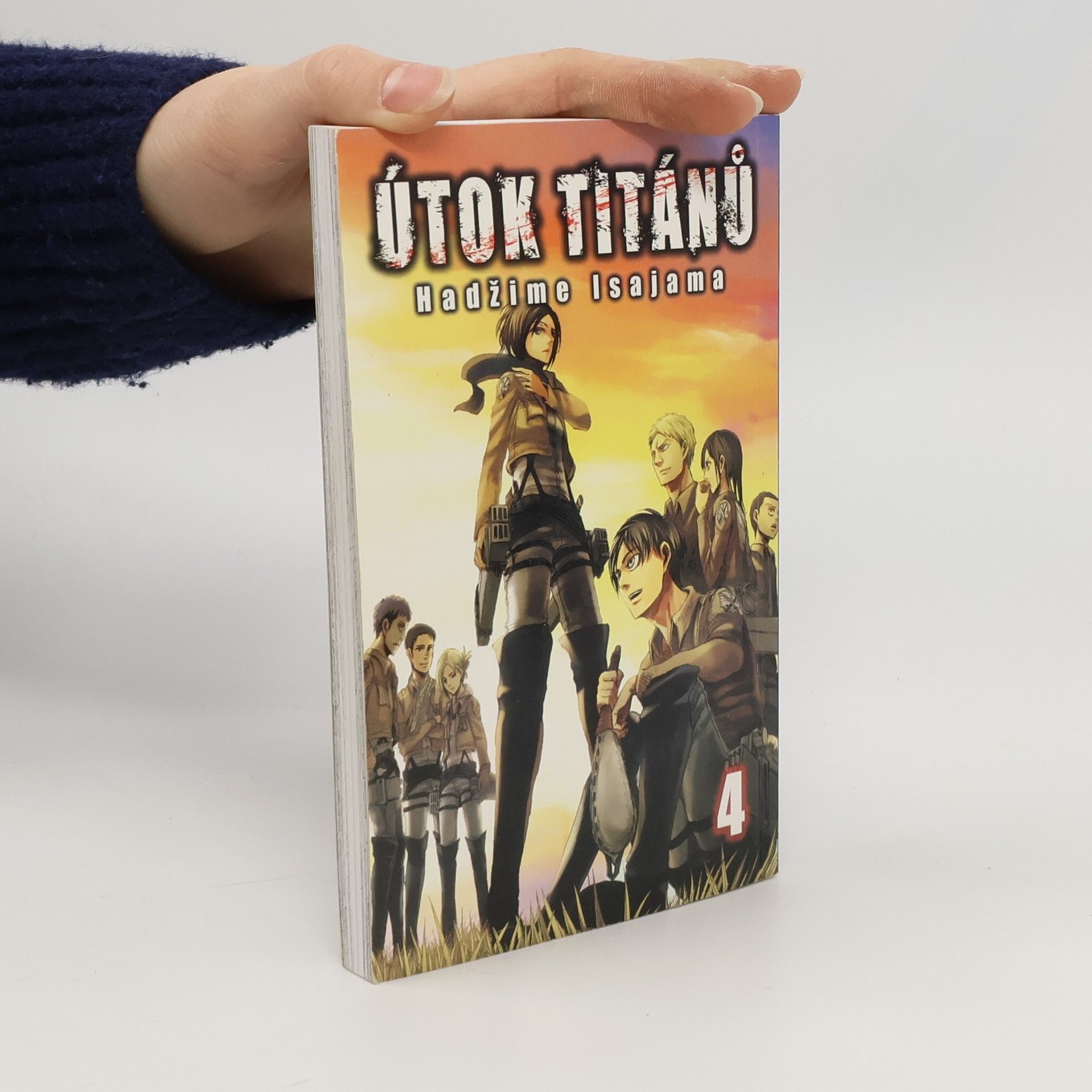 Hajime Isayama Útok titánů. 4