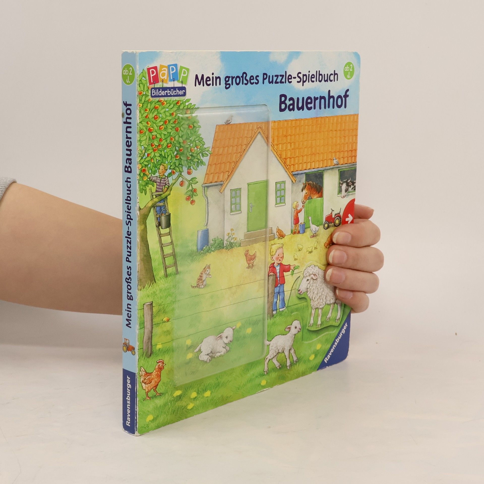 Anne Möller Mein großes Puzzle-Spielbuch Bauernhof