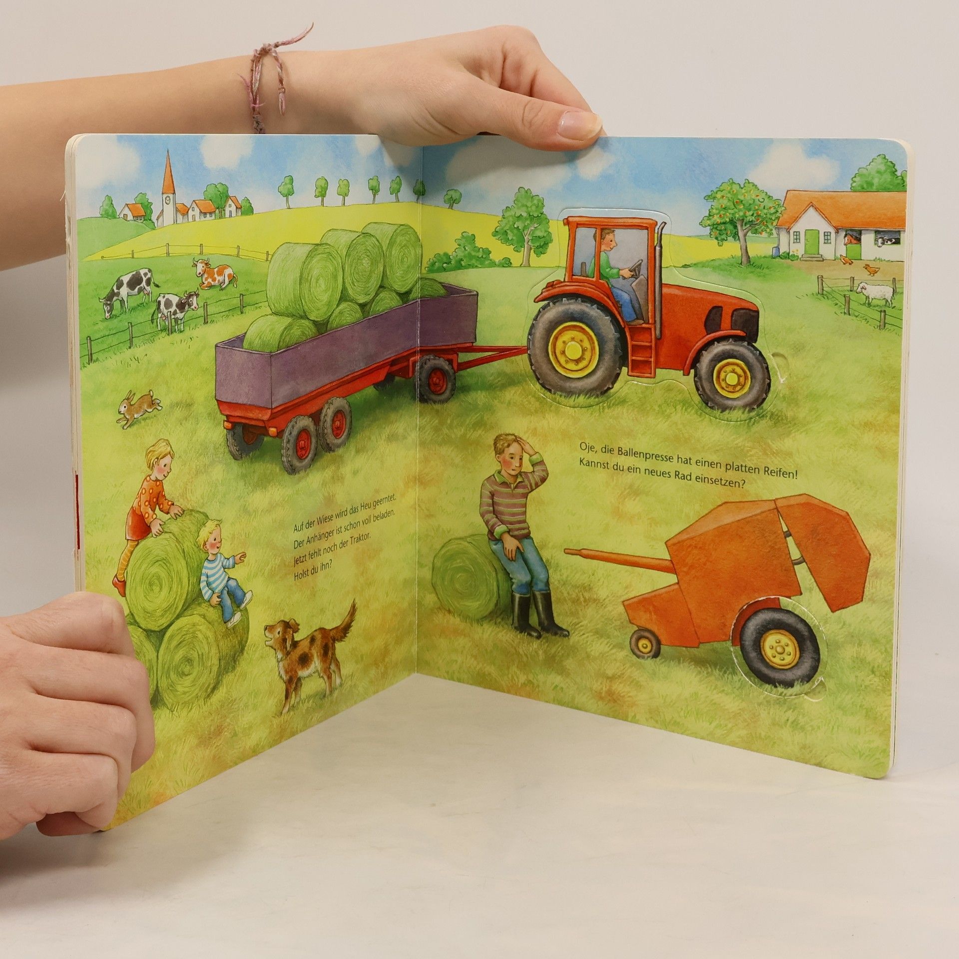 Anne Möller Mein großes Puzzle-Spielbuch Bauernhof