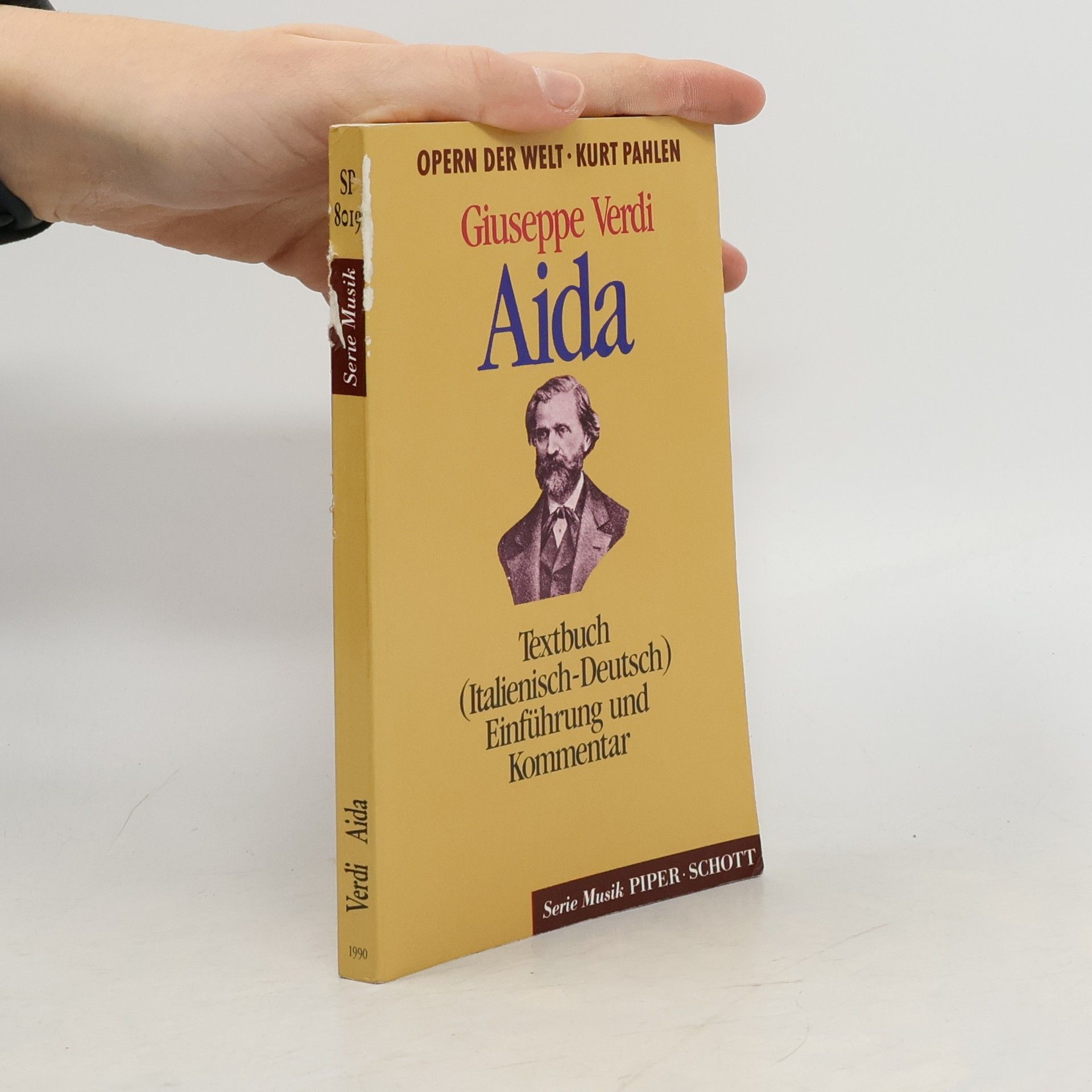 Giuseppe Verdi Aida. Textbuch ( Italienisch- Deutsch).