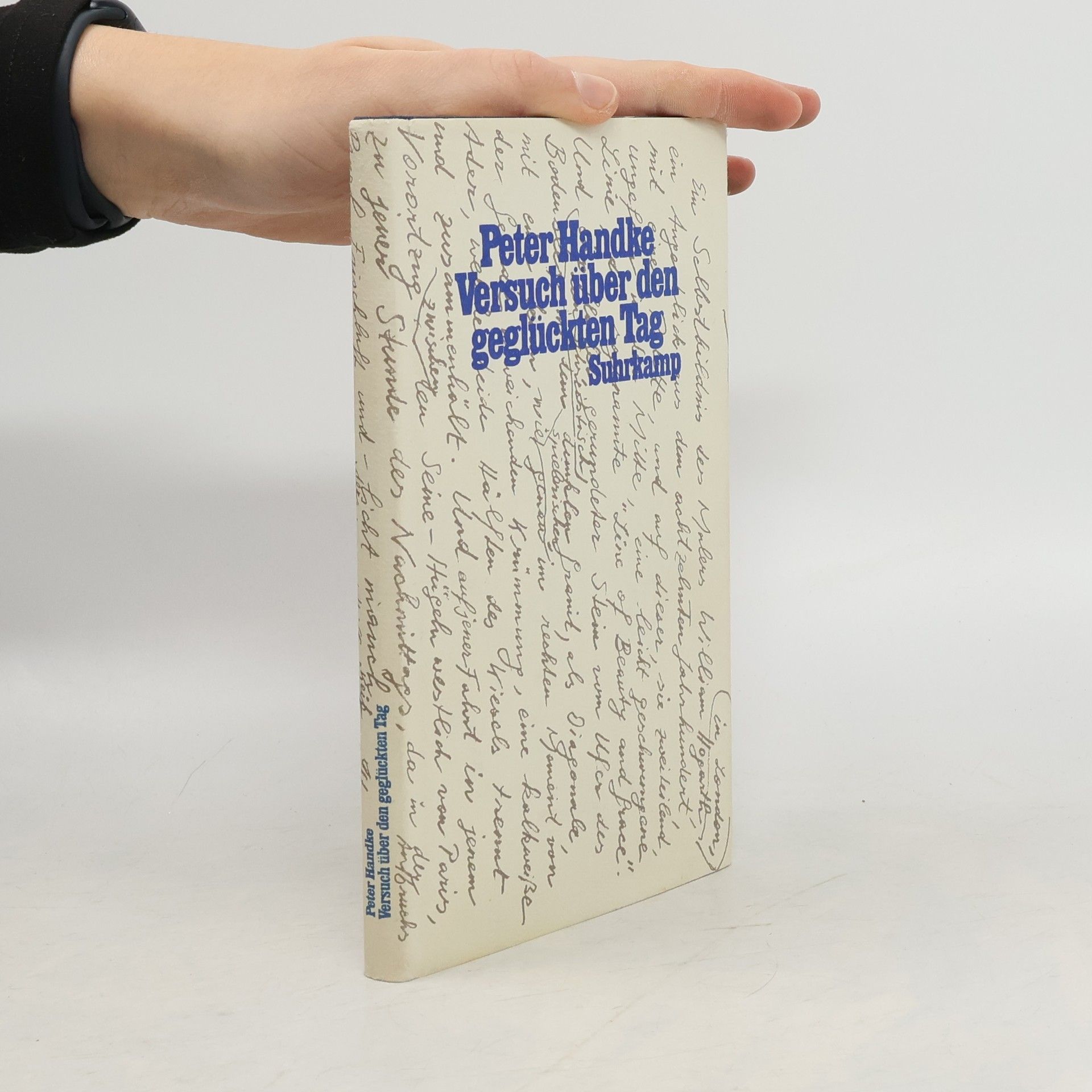 Peter Handke Versuch über den geglückten Tag