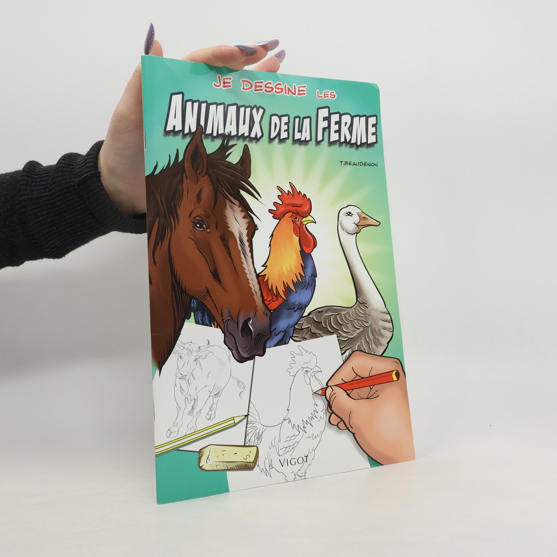 Thierry Beaudenon Je dessine les animaux de la ferme