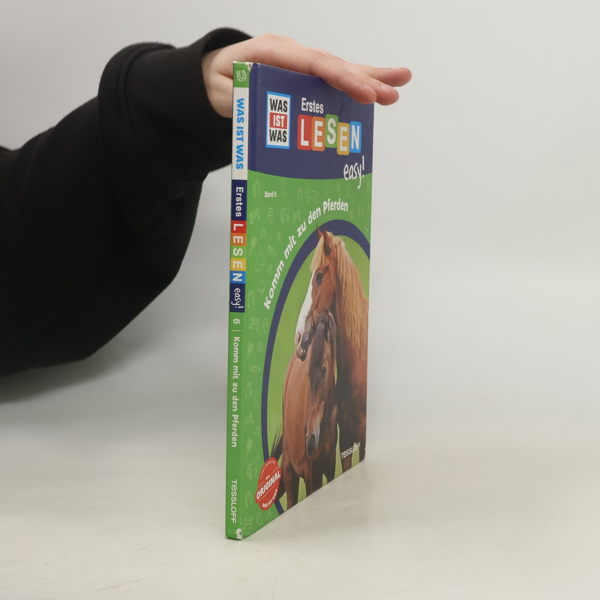 Sonja Meierjürgen WAS IST WAS Erstes Lesen easy! Band 6. Komm mit zu den Pferden