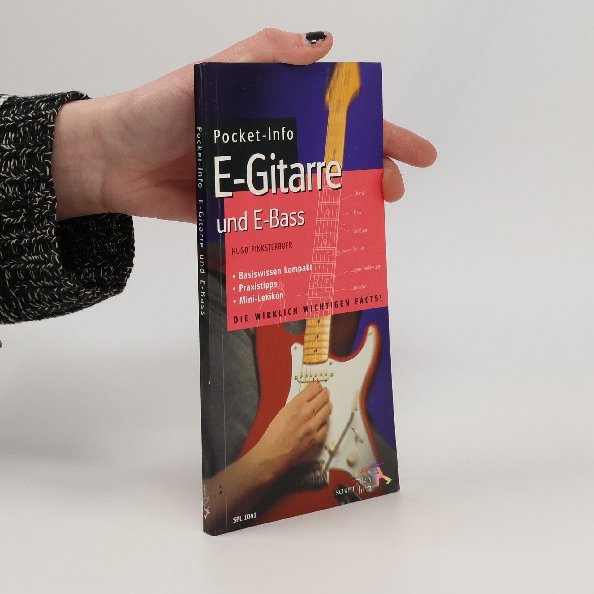 Hugo Pinksterboer Pocket-Info E-Gitarre und E-Bass