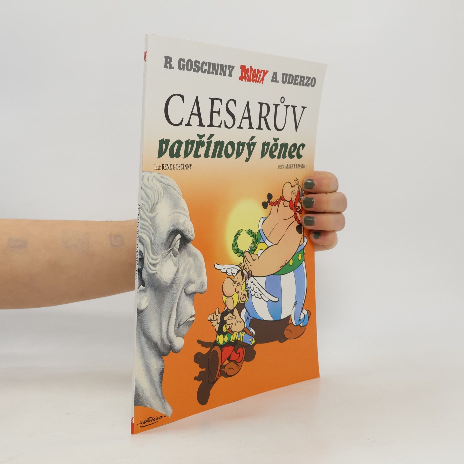 René Goscinny Asterix a Caesarův vavřínový věnec