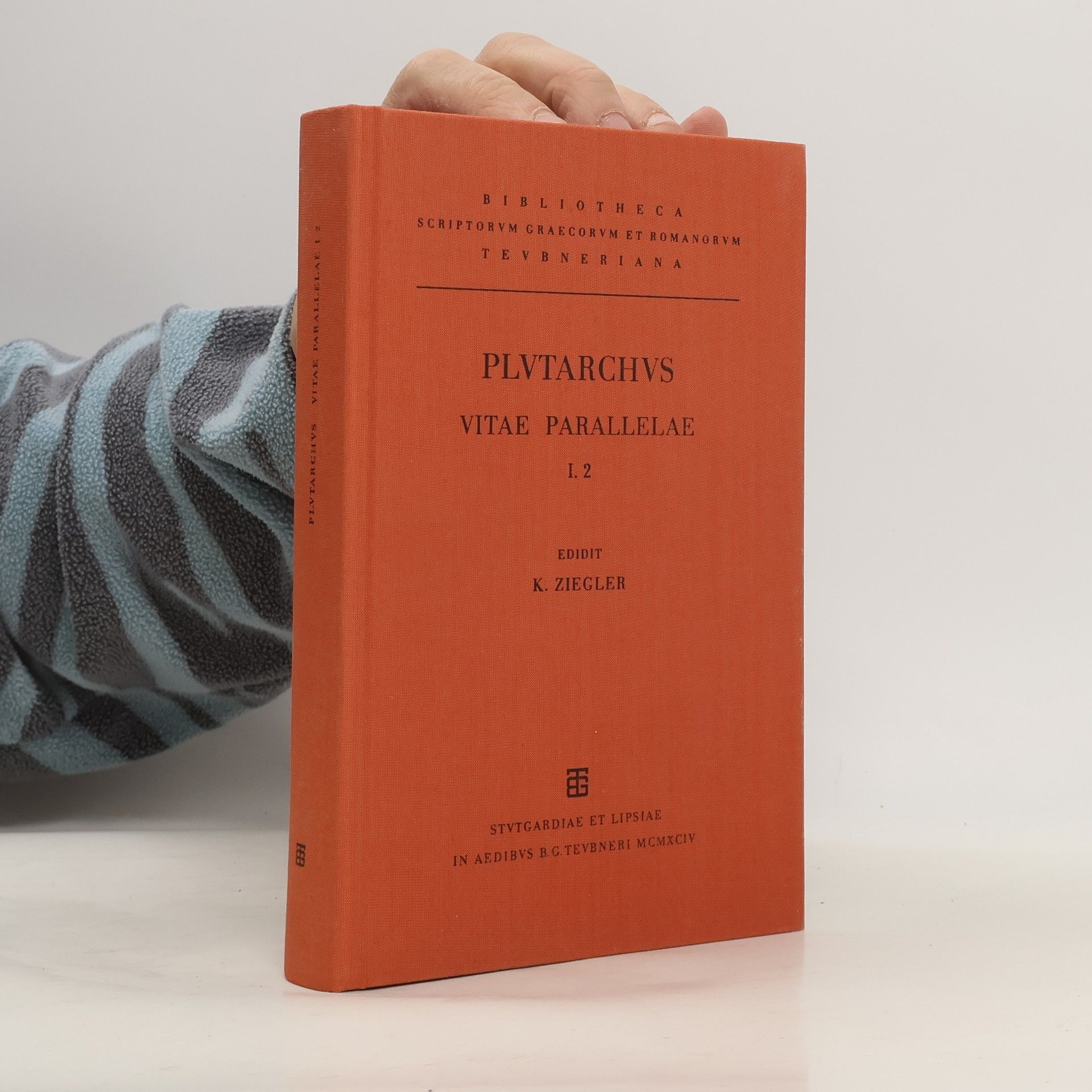 Plutarch Bibliotheca Scriptorum Graecorum et Romanorum Teubneriana - 1. 2: Plutarchii Vitae parallelae
