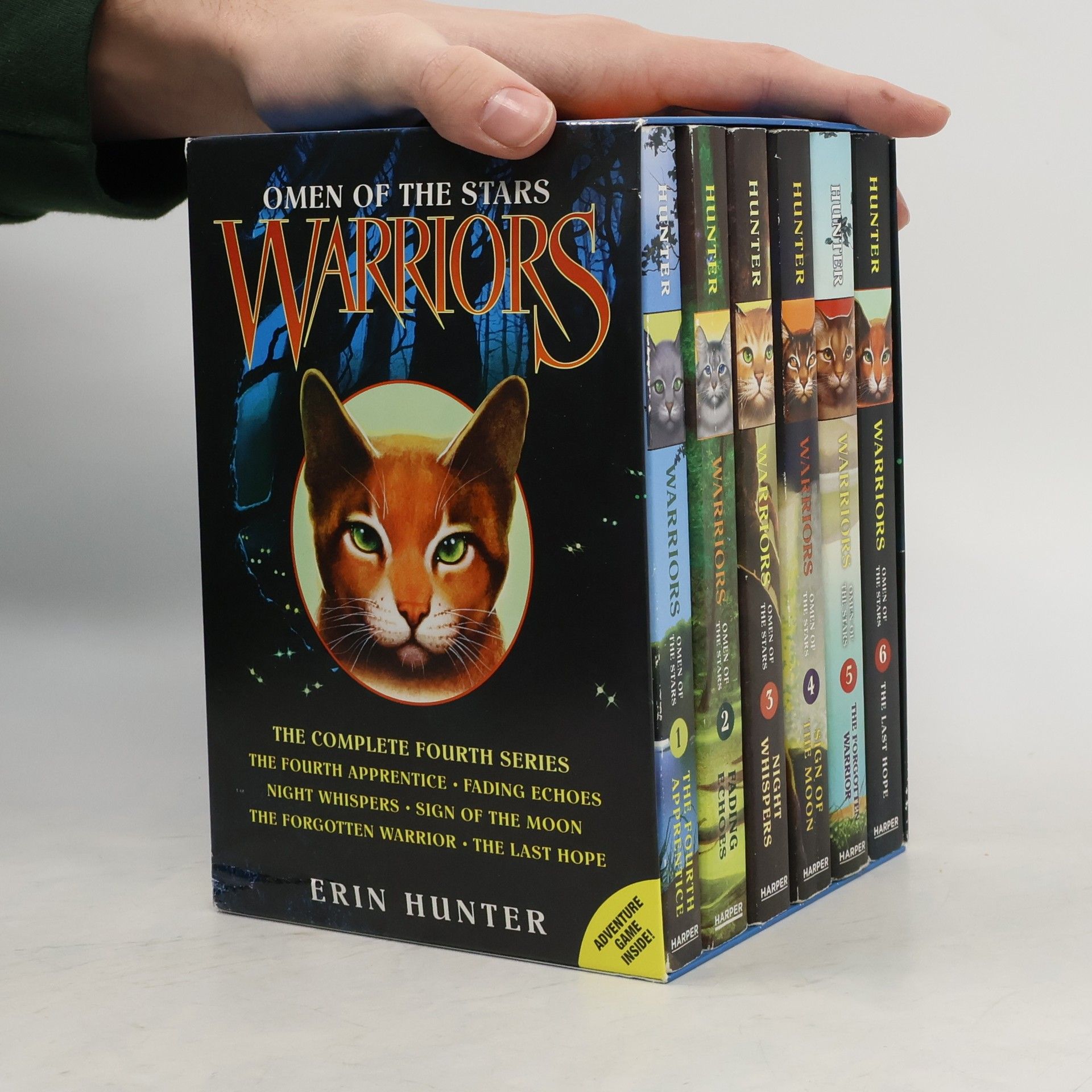 Erin Hunter Warriors. Omen of the Stars Box Set 1-6