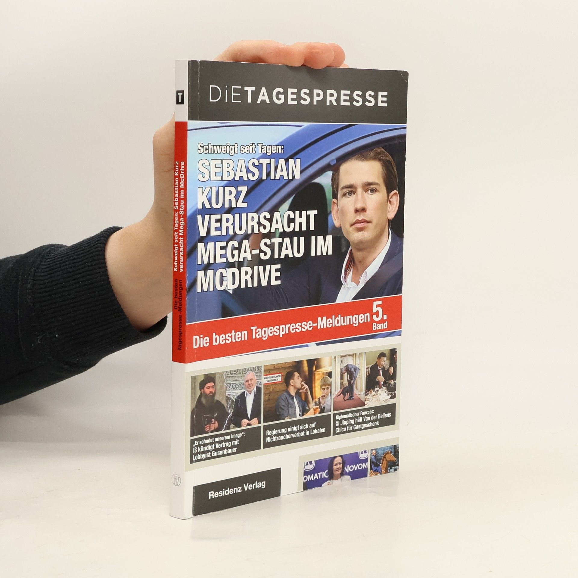 Autorenkollektiv Schweigt seit Tagen: Sebastian Kurz verursacht Mega-Stau im McDrive