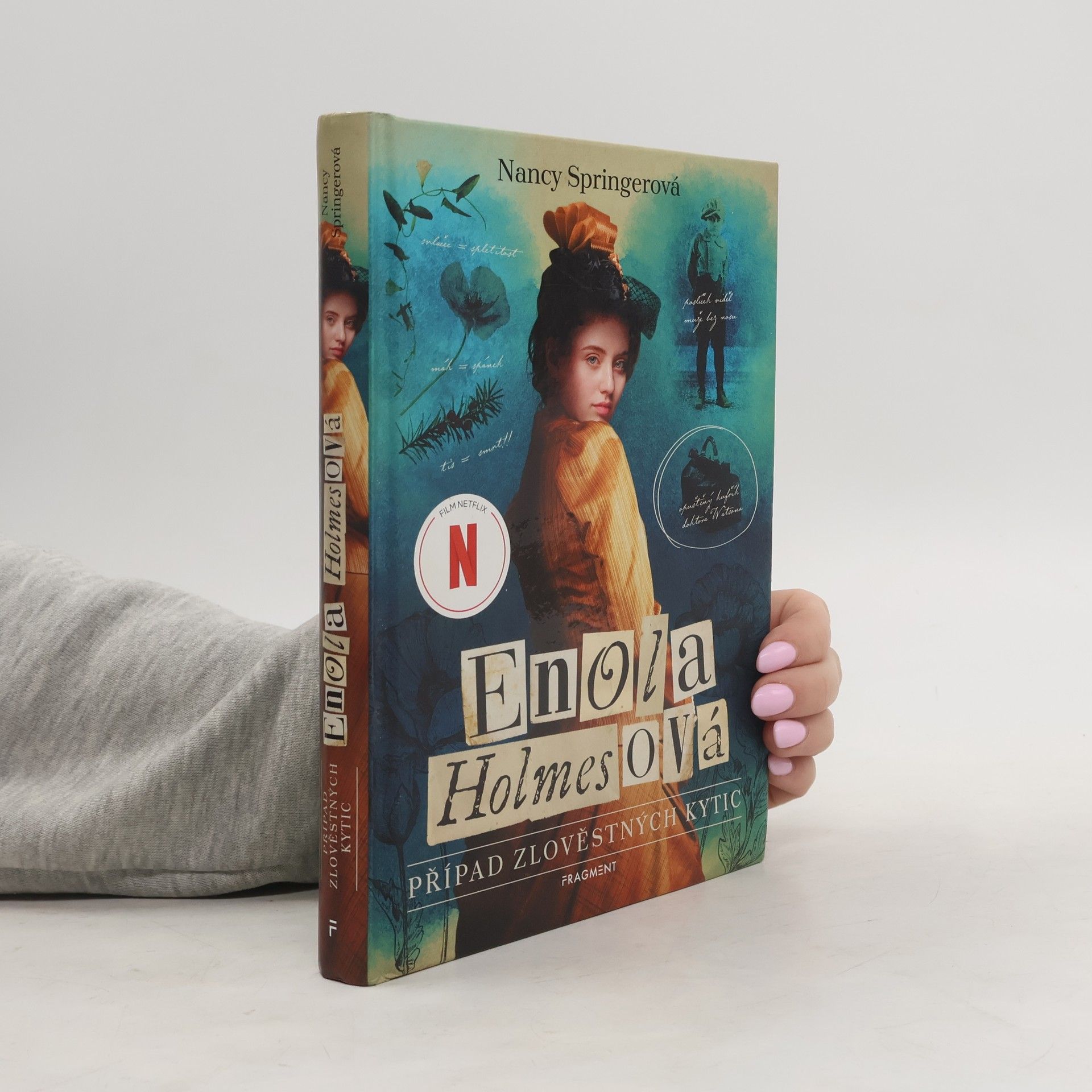 Nancy Springer Případ zlověstných kytic : Enola Holmesová