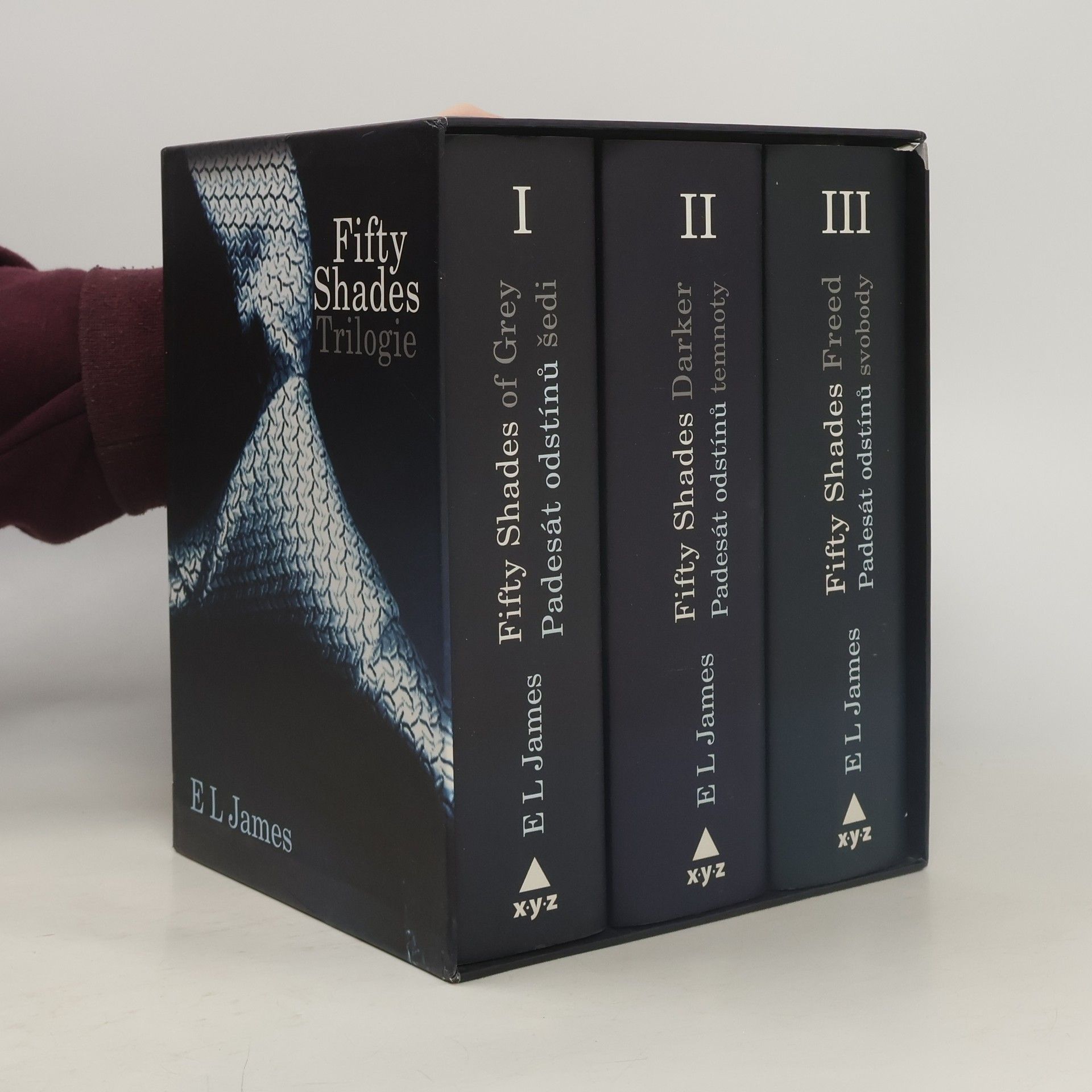E L James Fifty Shades Trilogie 1-3
