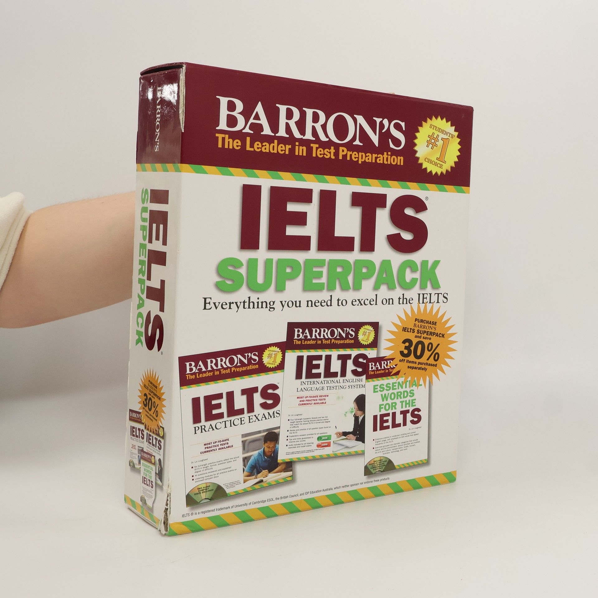 AA.VV. IELTS Superpack (3 svazky, 5 CD)