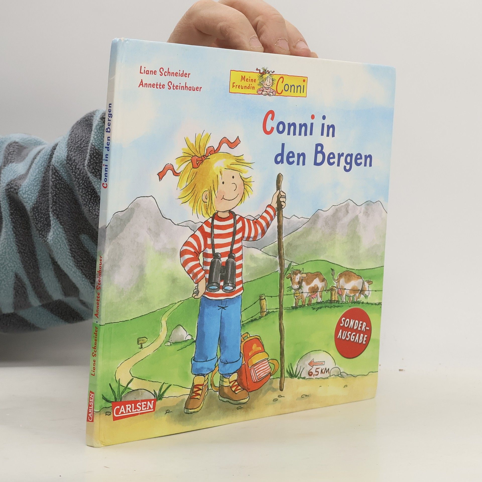 Lianne Schneider Conni in den Bergen