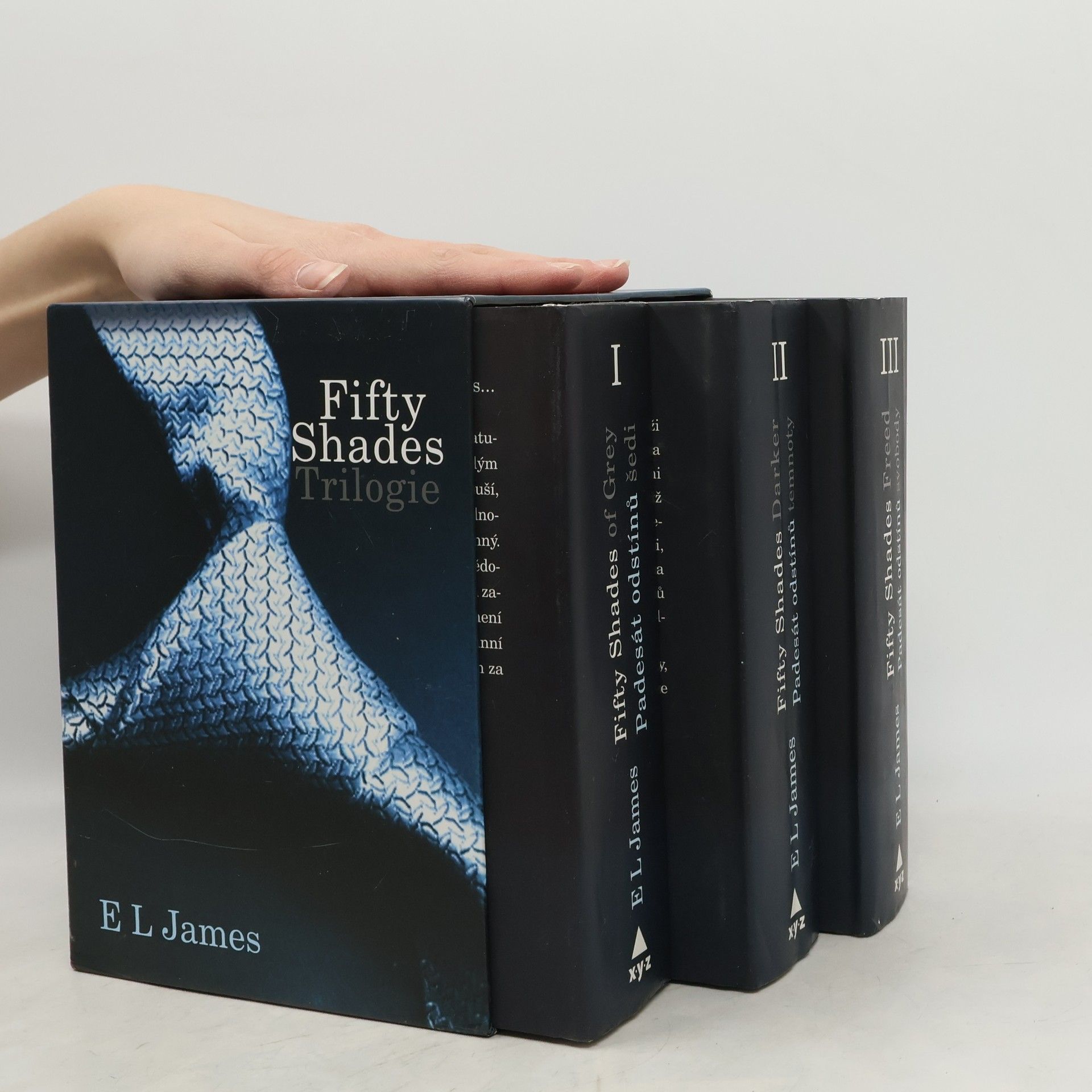 E L James Fifty Shades Trilogie 1-3