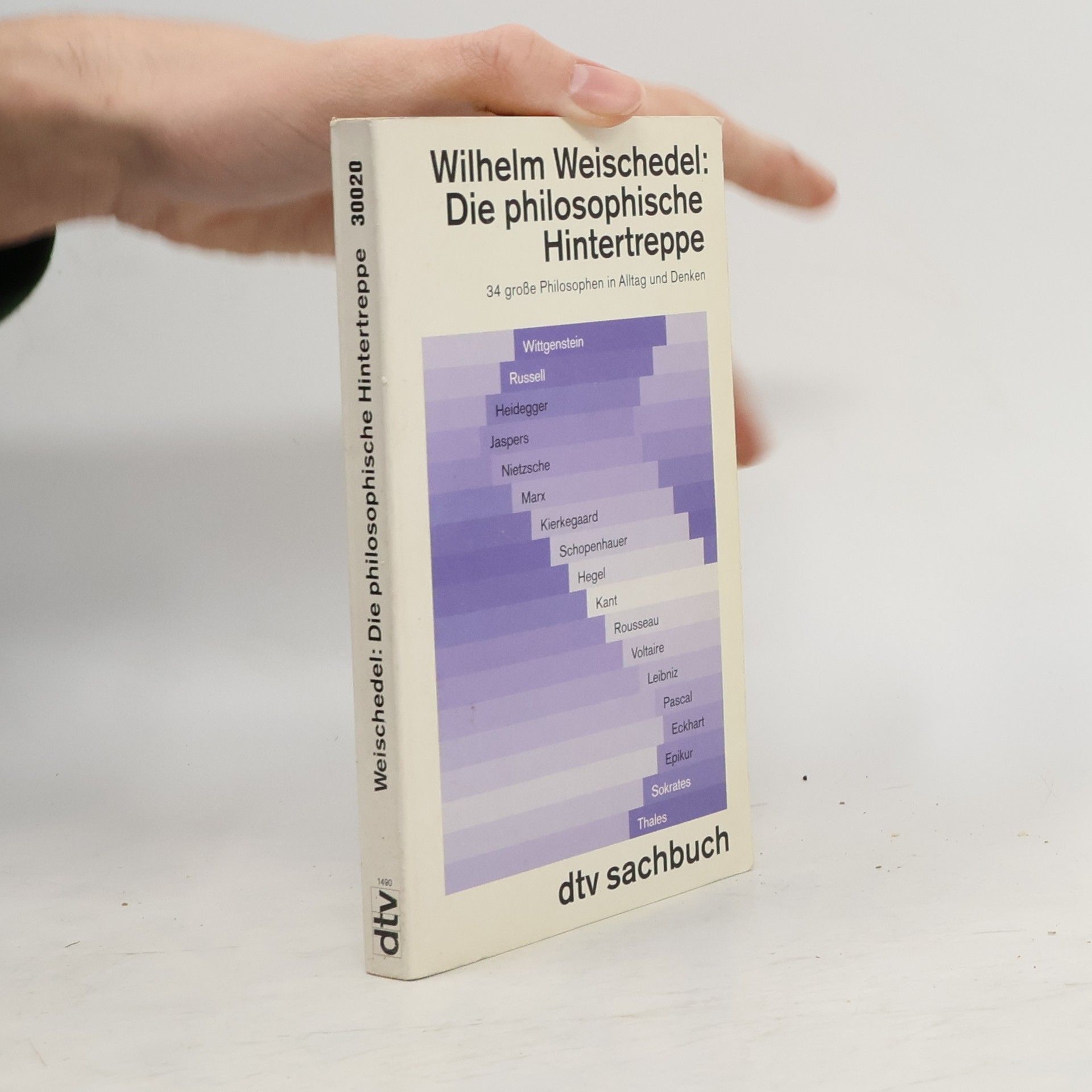 Wilhelm Weischedel Die philosophische Hintertreppe