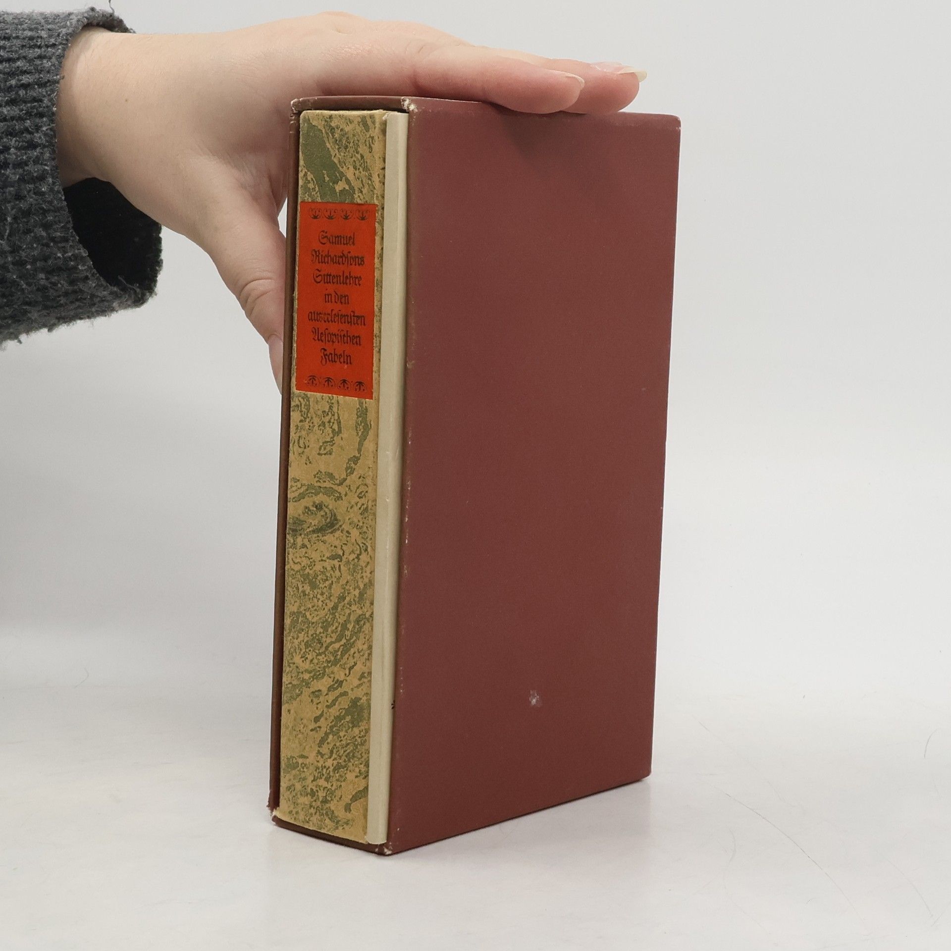 Samuel Richardson Sittenlehre für die Jugend in der auserlesensten Aesopischen Fabeln