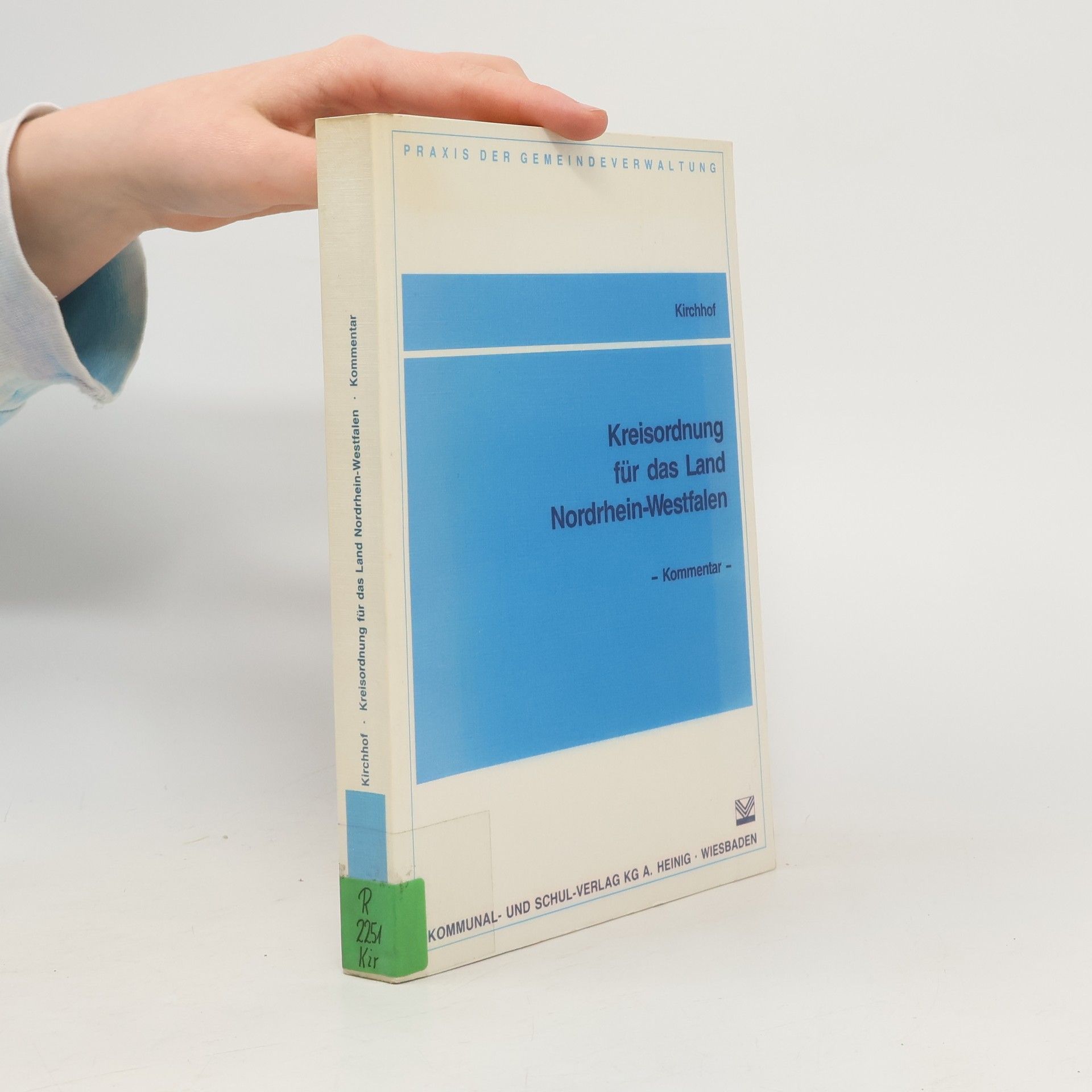 Kreisordnung für das Land Nordrhein-Westfalen