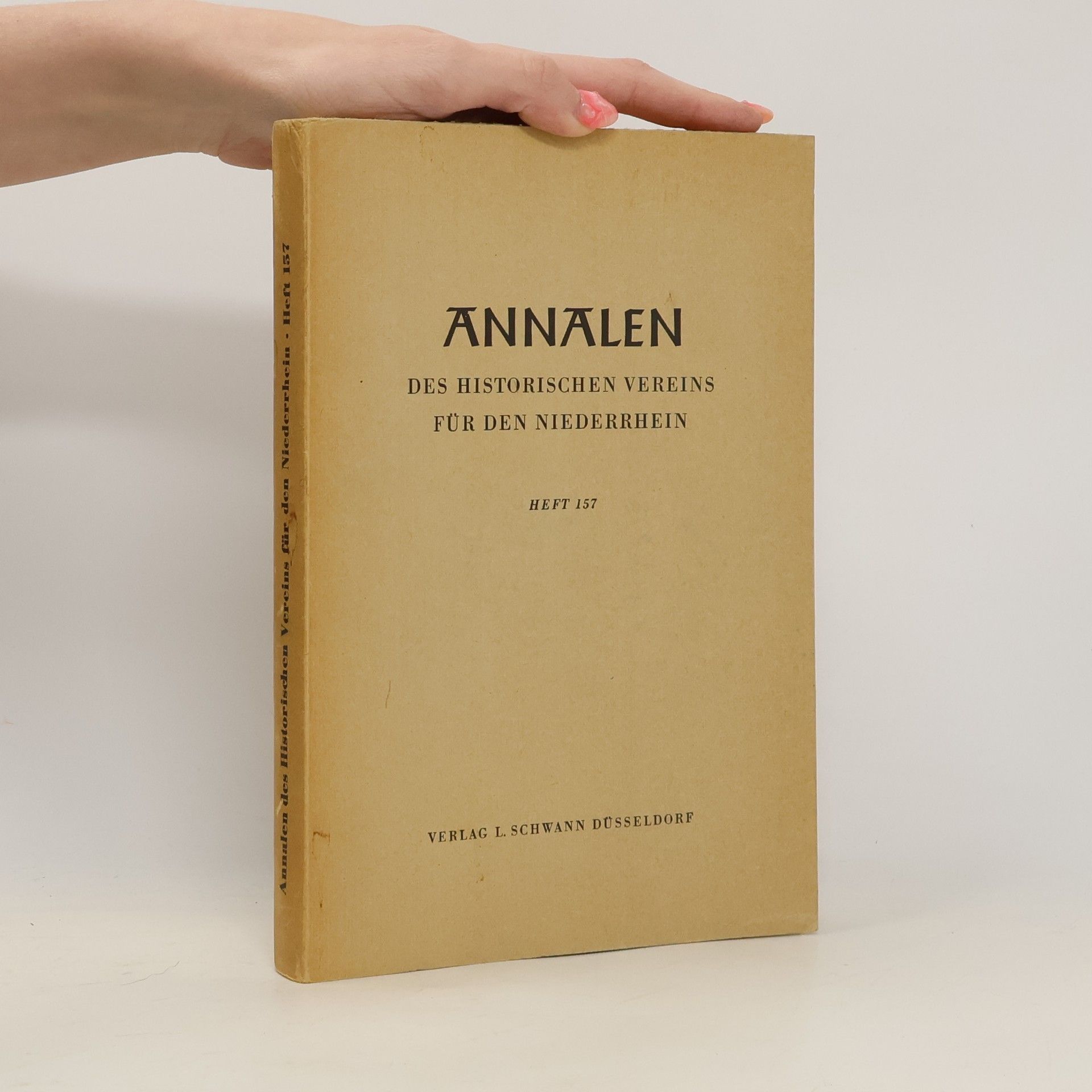 Collectif d'auteurs Annalen des Historischen Vereins für den Niederrhein